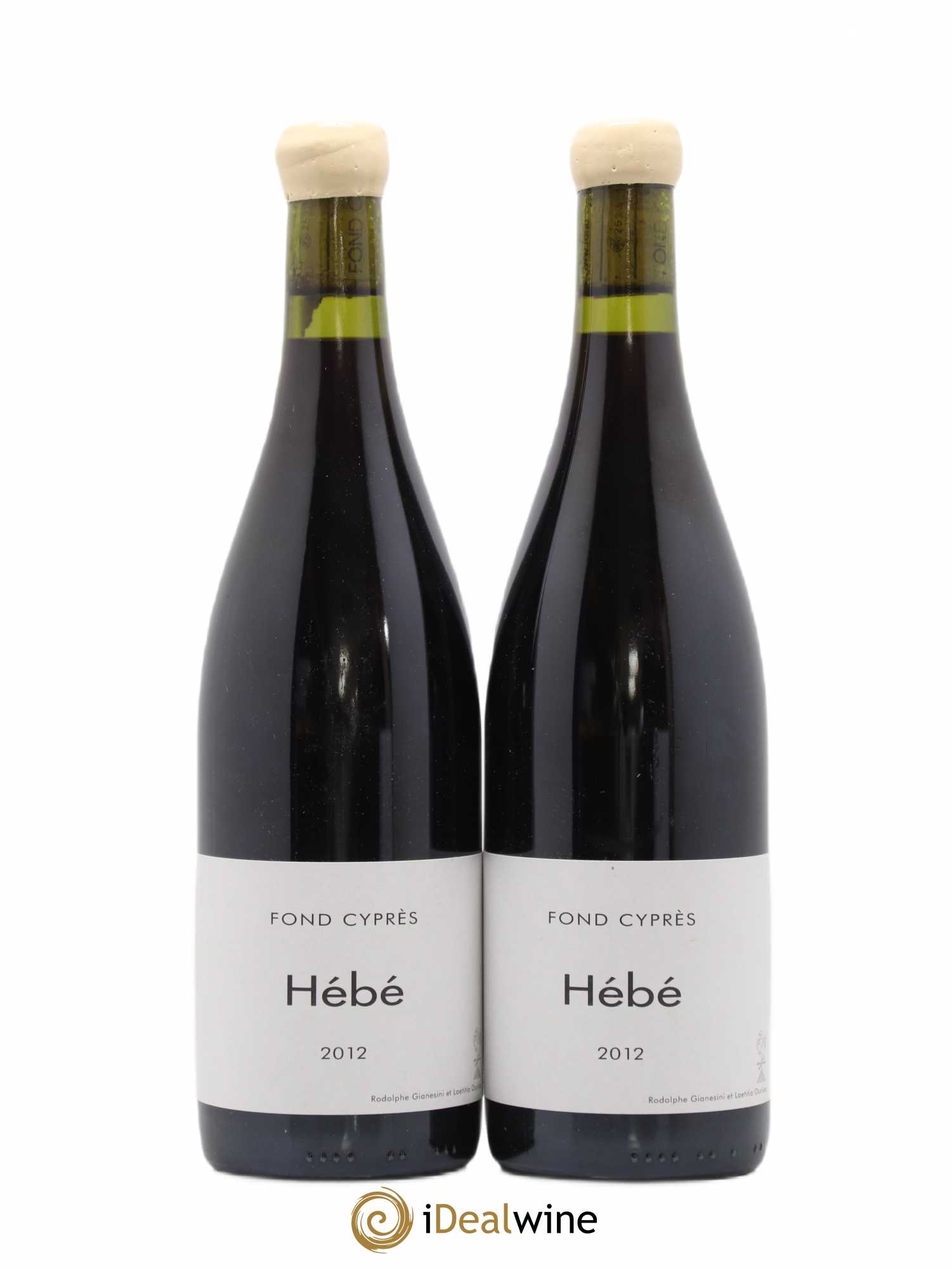 Corbières Fond Cypres Hébé 2012 - Lot de 2 bouteilles - 0