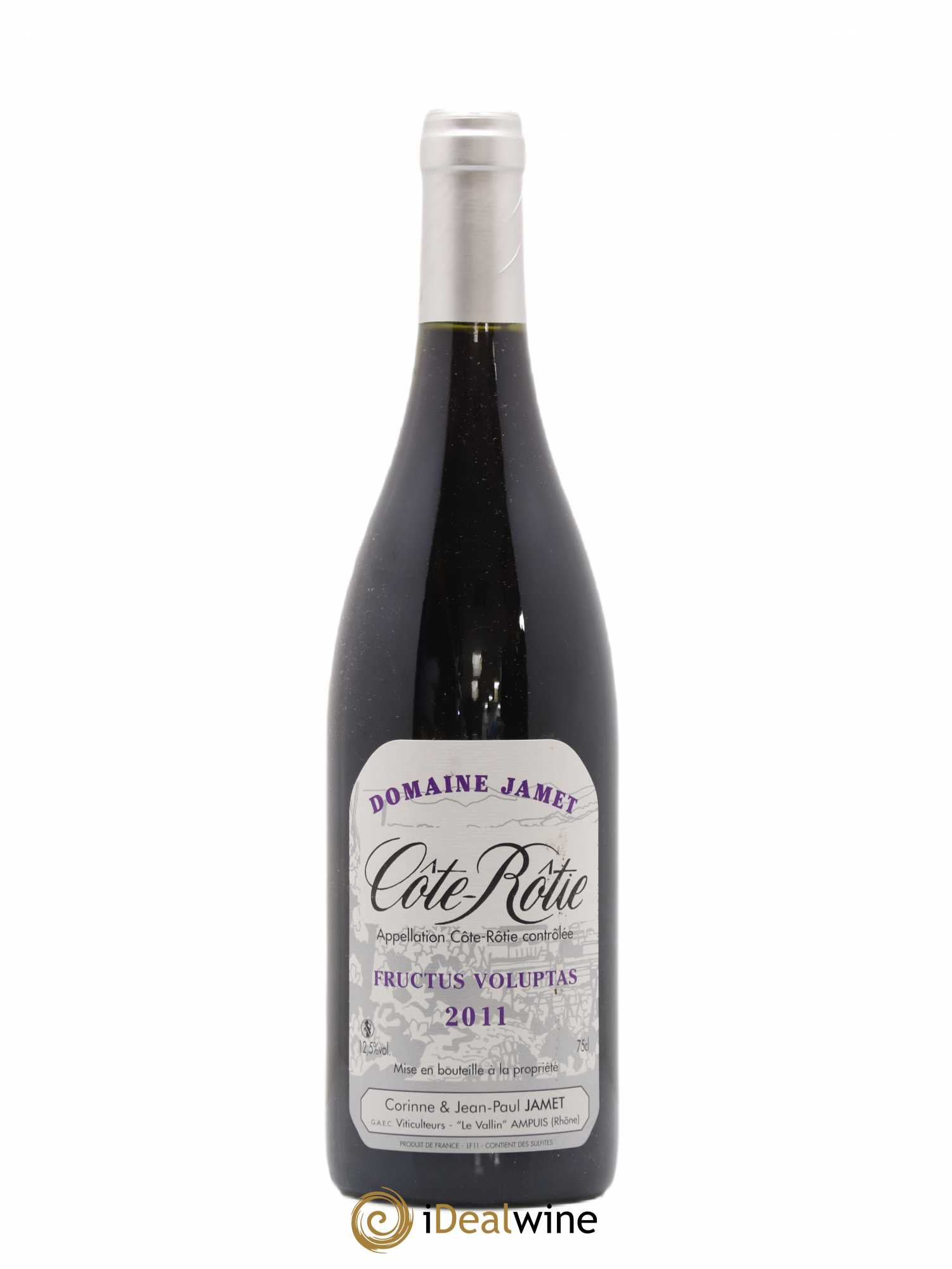 Côte-Rôtie Fructus Voluptas Jamet (Domaine) 2011 - Lot de 1 bouteille - 0