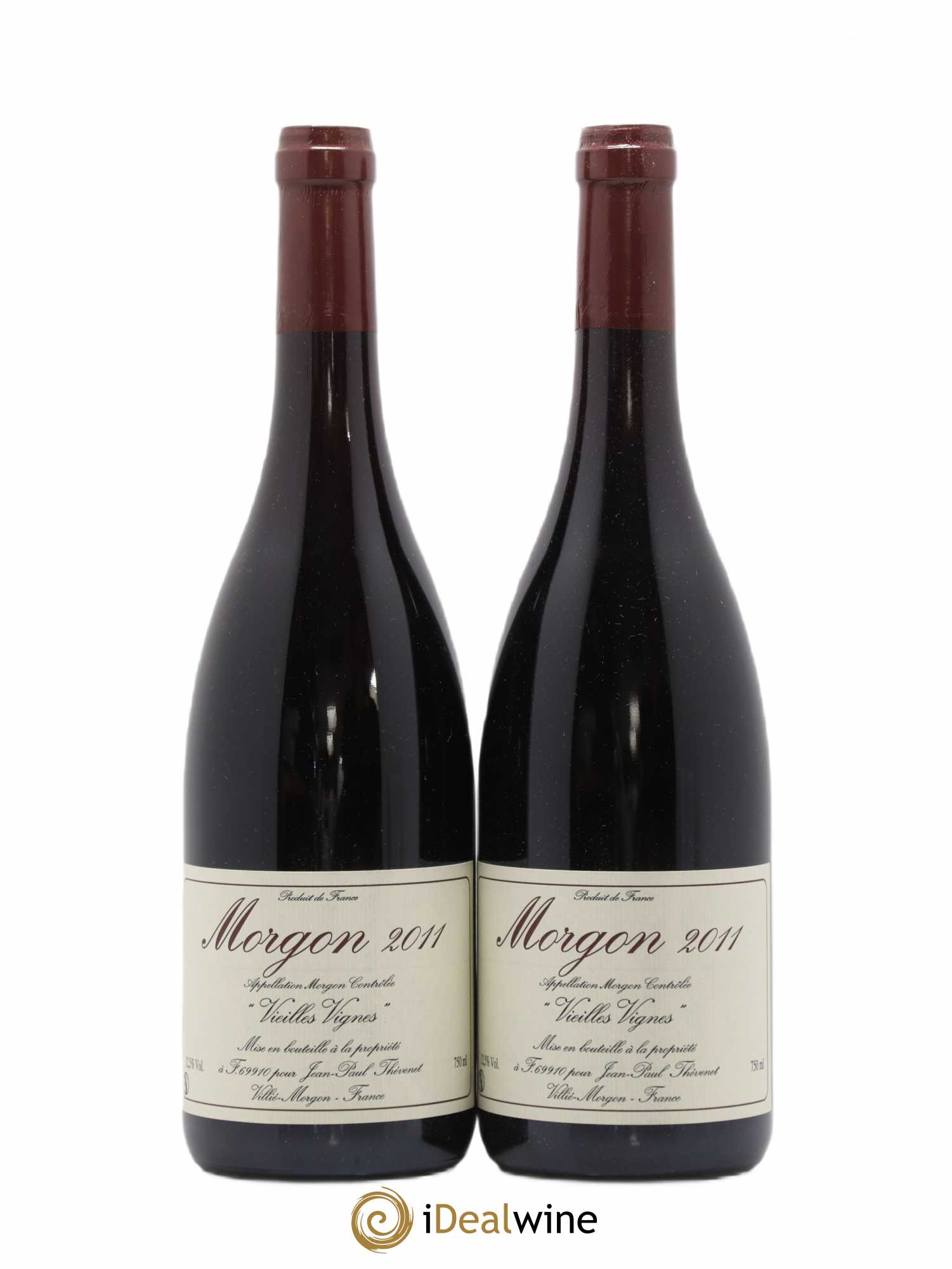 Morgon Vieilles vignes Thevenet 2011 - Posten von 2 Flaschen - 0