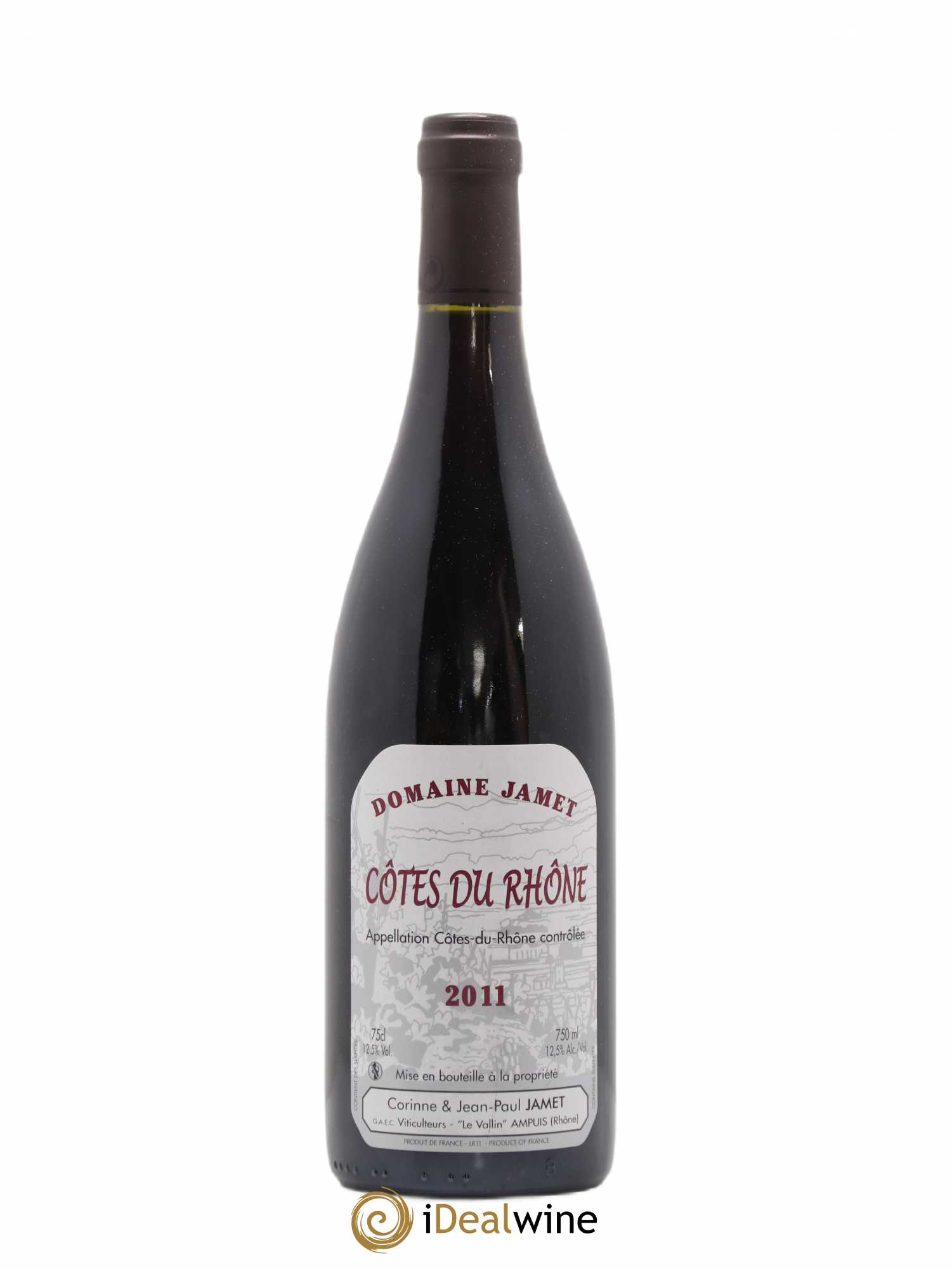 Côtes-du-Rhône Jamet (Domaine) 2011 - Lot de 1 bouteille - 0