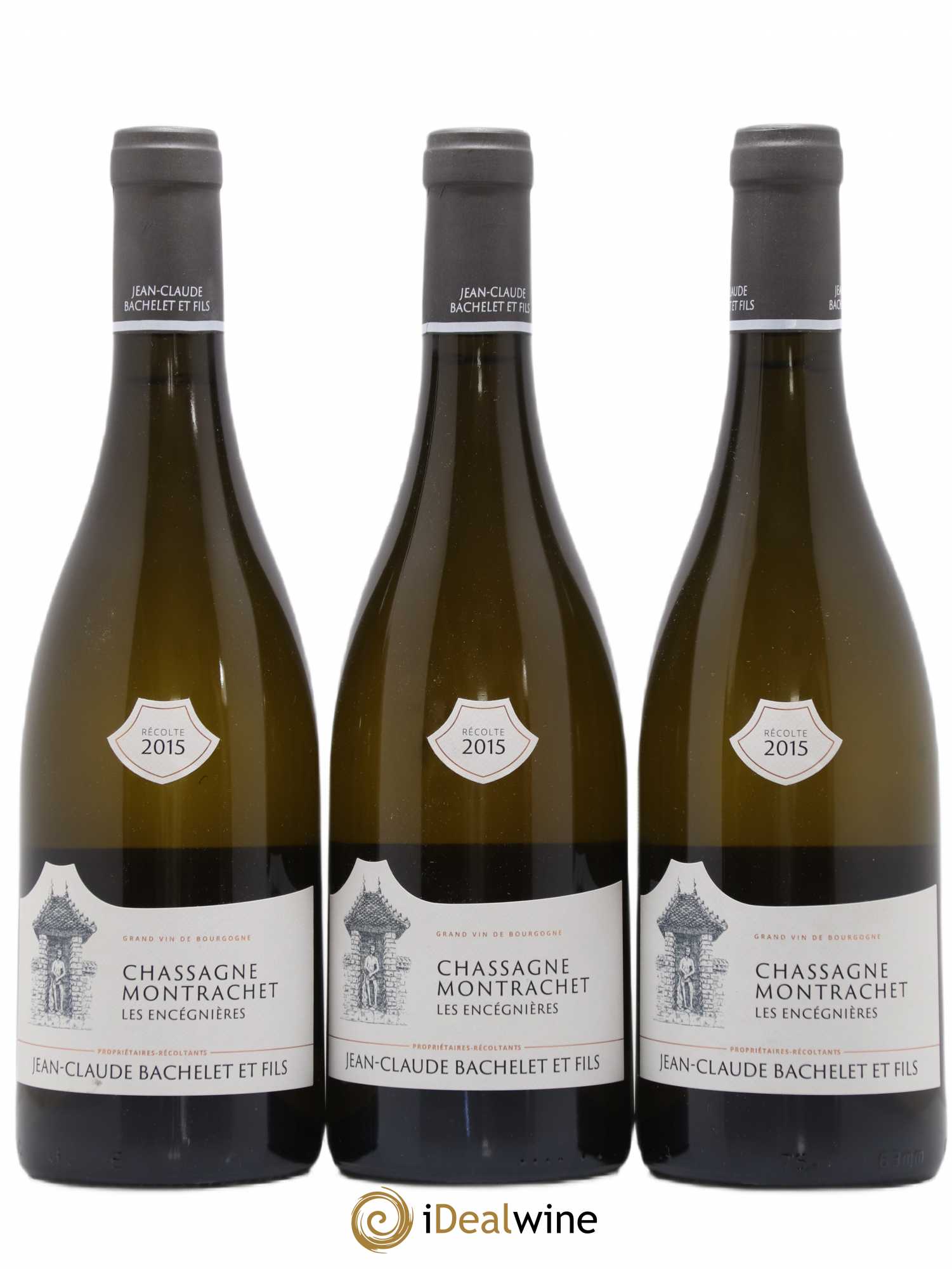Chassagne-Montrachet Les Encégnières Jean-Claude Bachelet (Domaine) 2015 - Lot de 3 bouteilles - 0