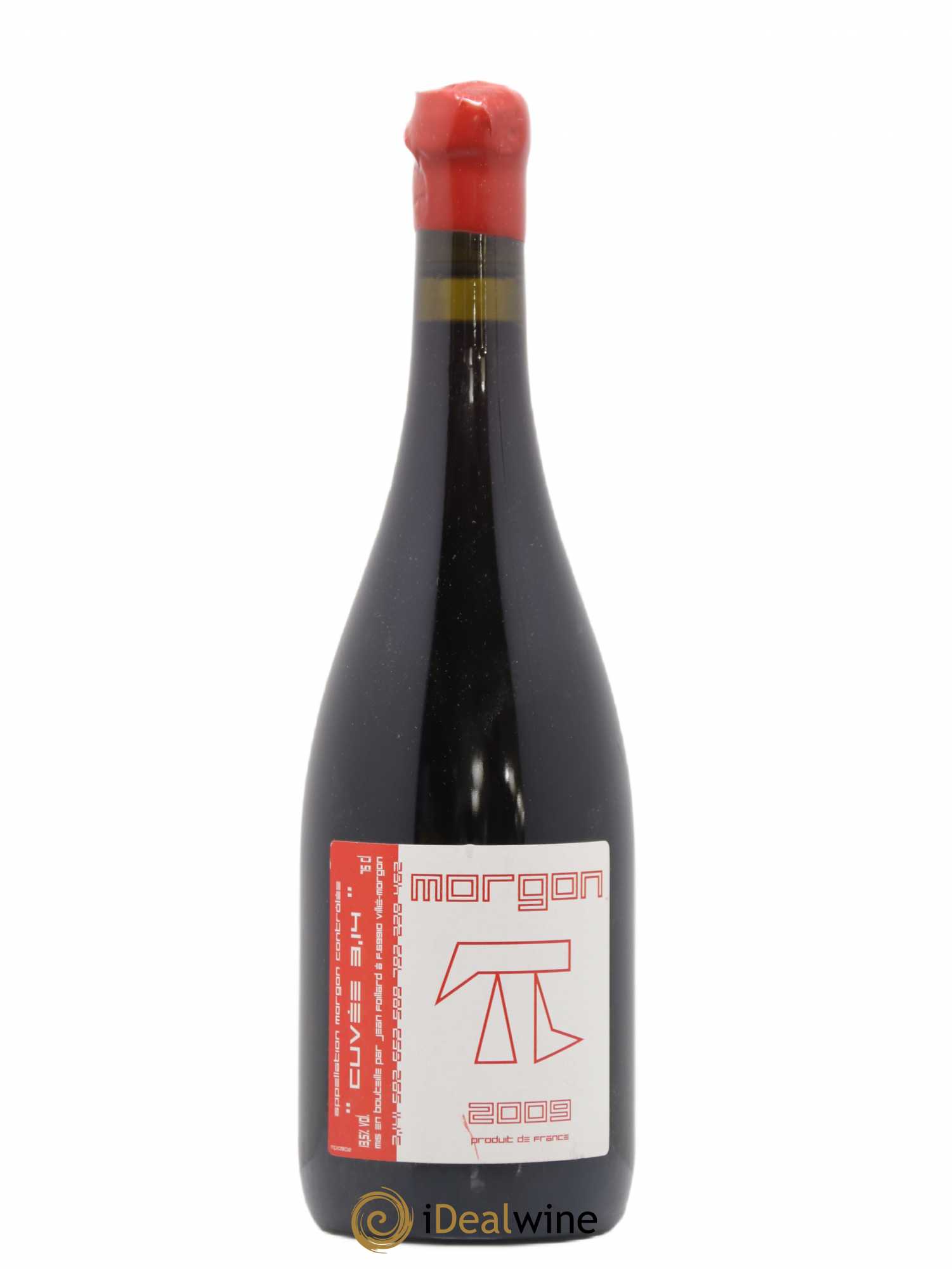 Morgon 3.14 Jean Foillard 2009 - Lot de 1 bouteille - 0