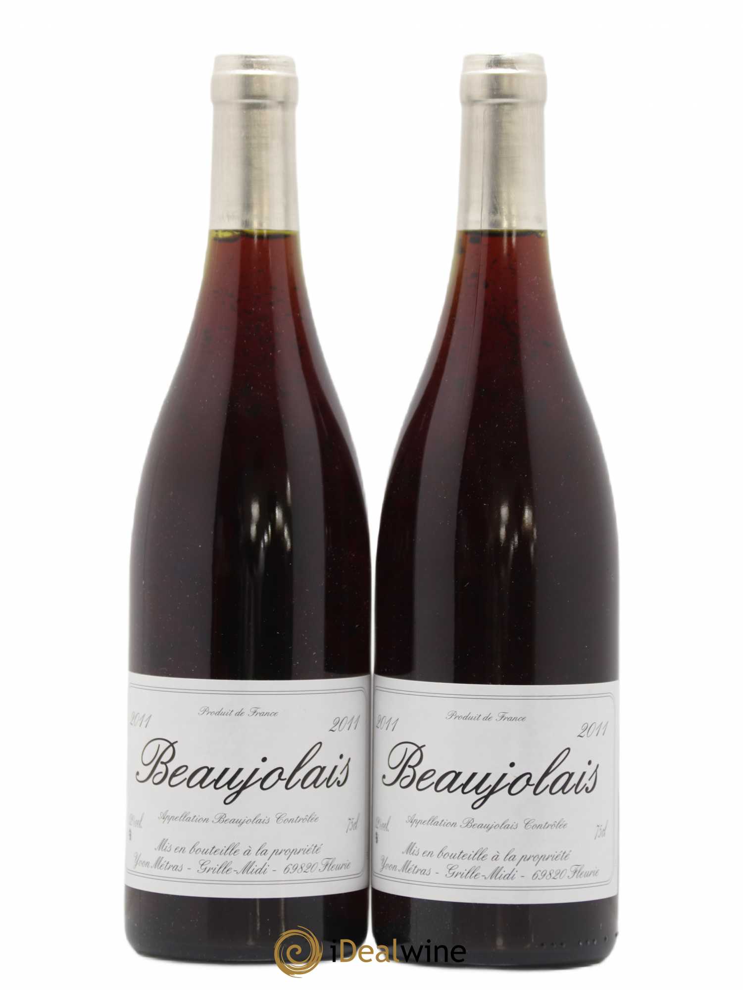 Beaujolais Yvon Métras 2011 - Lot de 2 bouteilles - 0