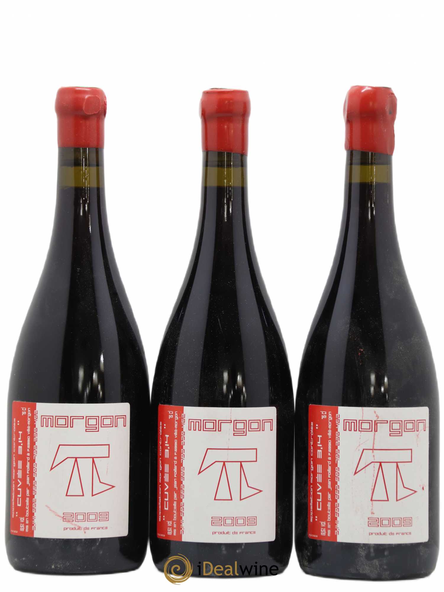 Morgon 3.14 Jean Foillard 2009 - Lot de 3 bouteilles - 0