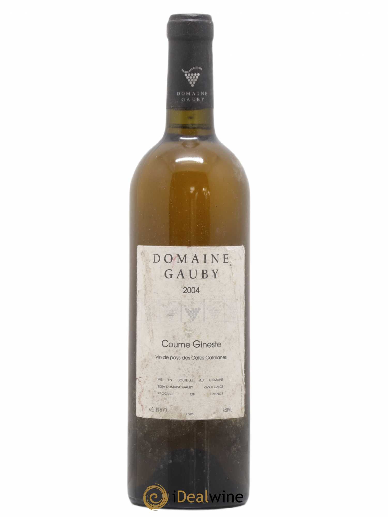 Côtes Catalanes Coume Gineste Gauby (Domaine) 2004 - Lot de 1 bouteille - 0
