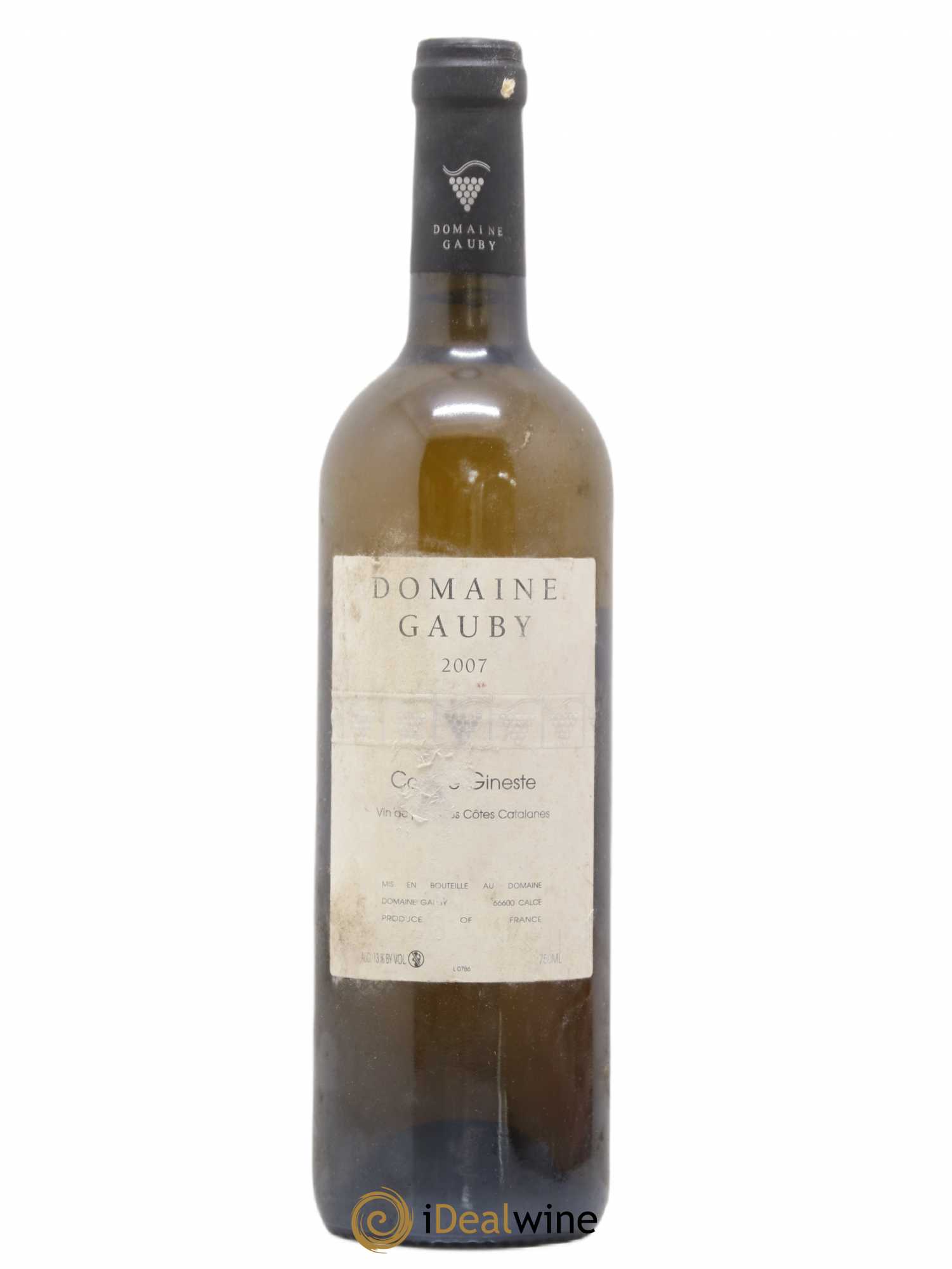 Côtes Catalanes Coume Gineste Gauby (Domaine) 2007 - Lot de 1 bouteille - 0