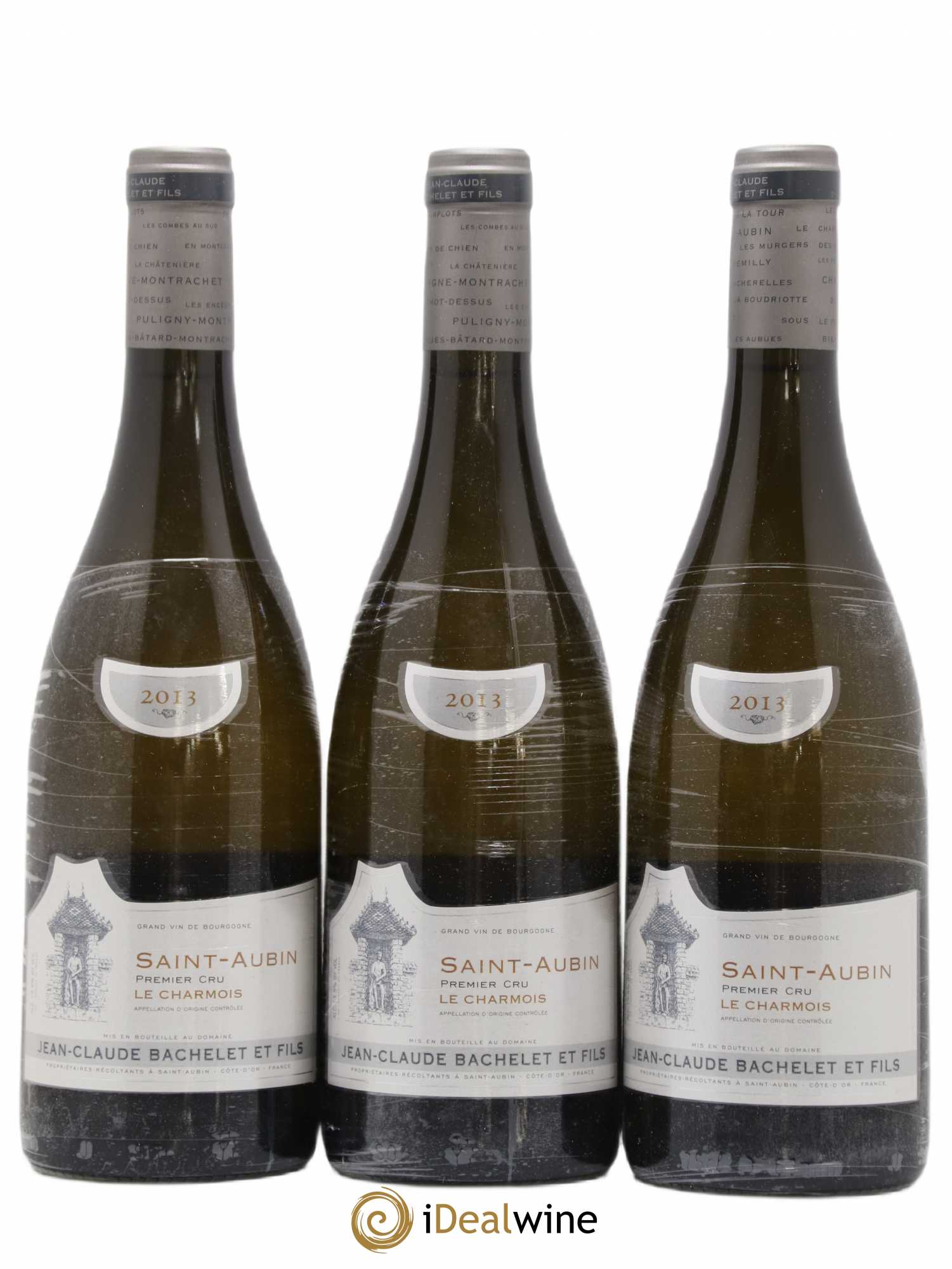 Saint-Aubin 1er Cru Le Charmois Jean-Claude Bachelet (Domaine) 2013 - Lot de 3 bouteilles - 0