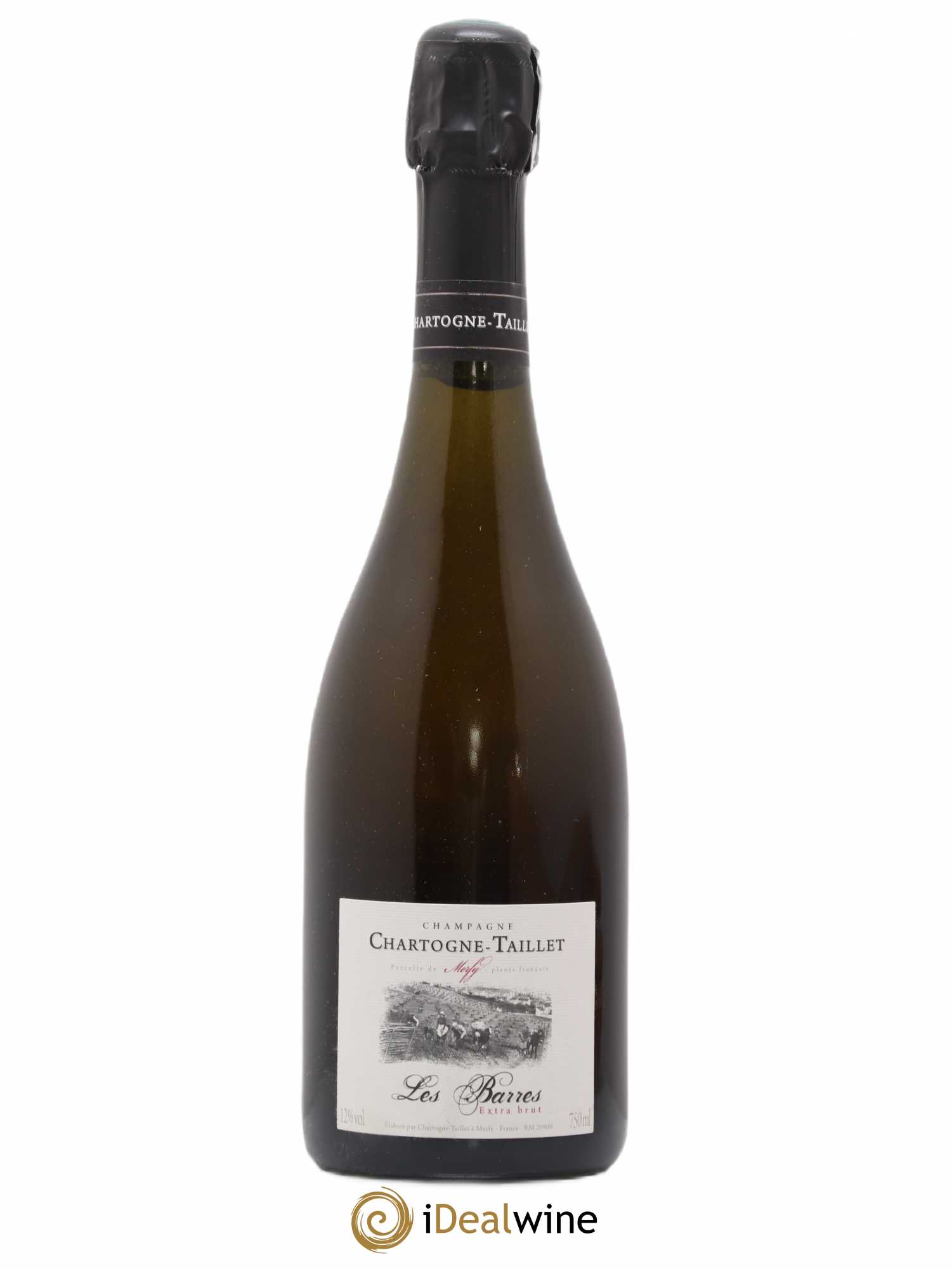 Champagne Les Barres Chartogne Taillet 2009 - Lot of 1 bottle - 0