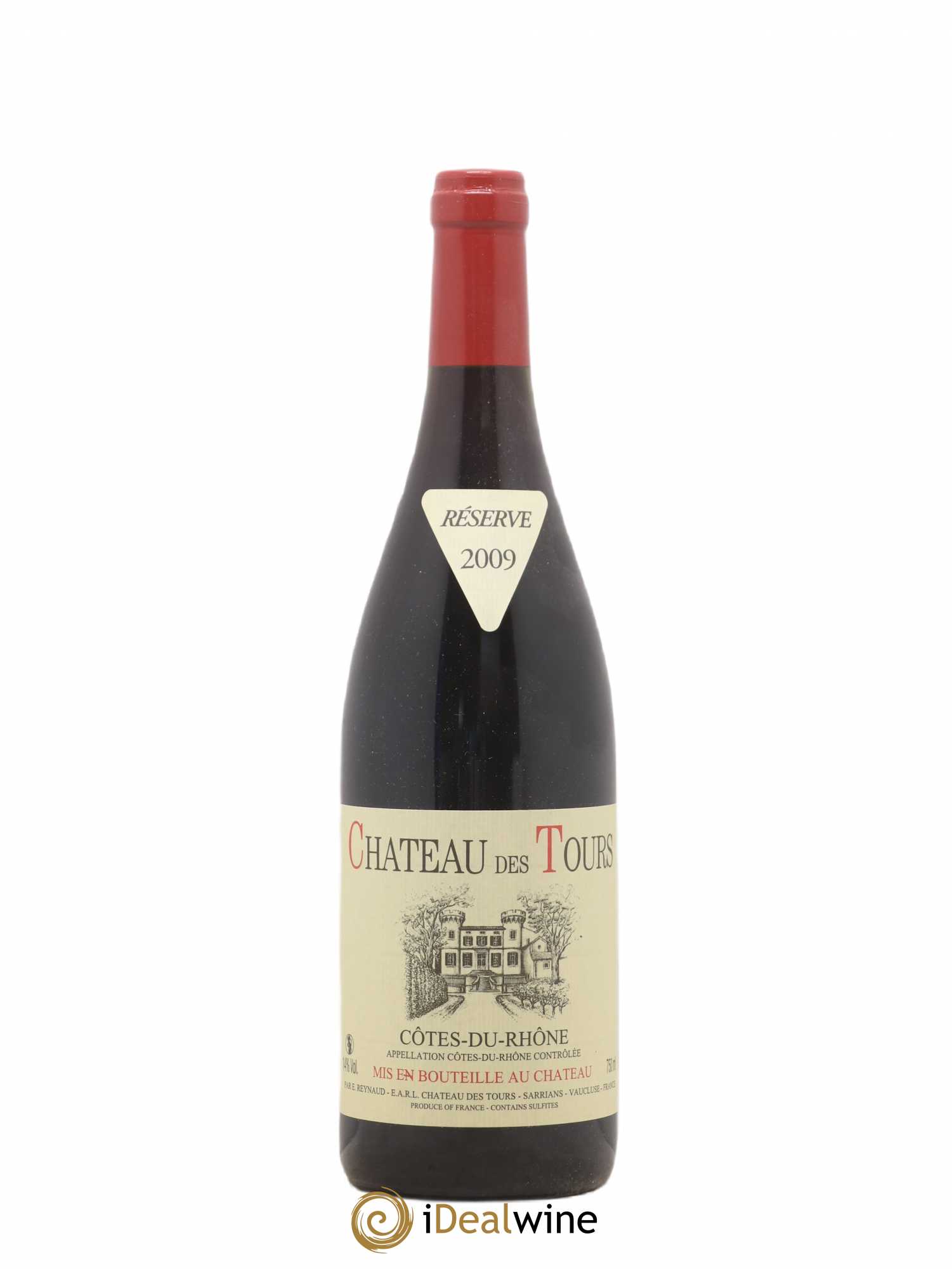 Côtes-du-Rhône Château des Tours Emmanuel Reynaud 2009 - Lot de 1 bouteille - 0