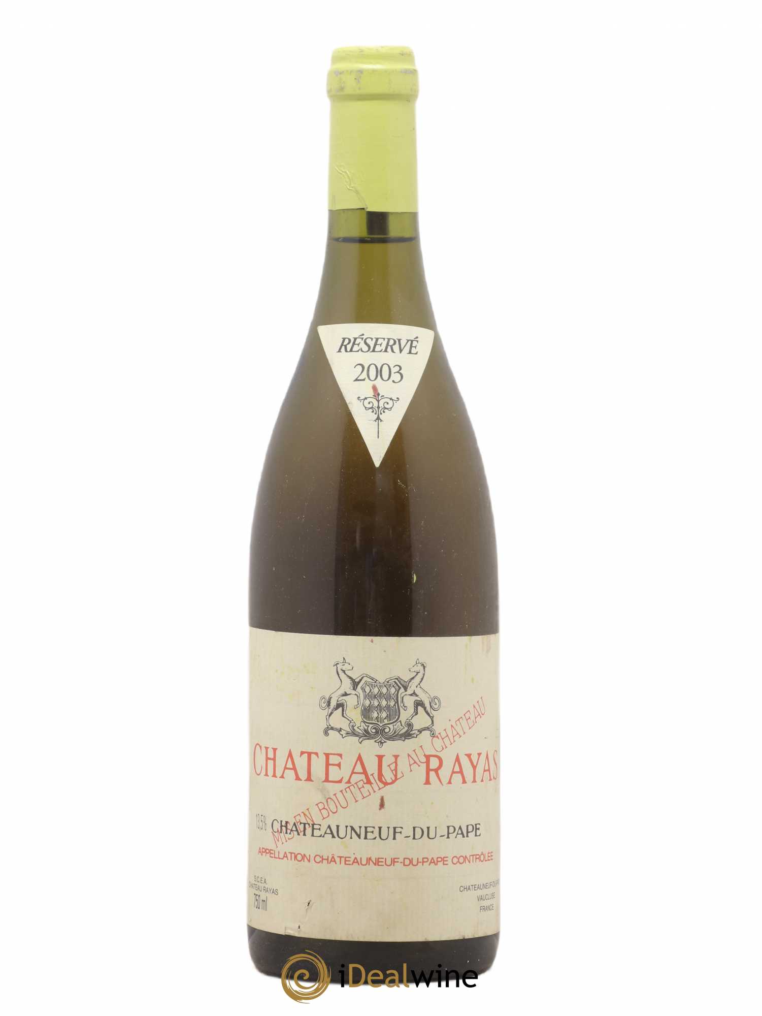 Châteauneuf-du-Pape Château Rayas Emmanuel Reynaud 2003 - Lot de 1 bouteille - 0
