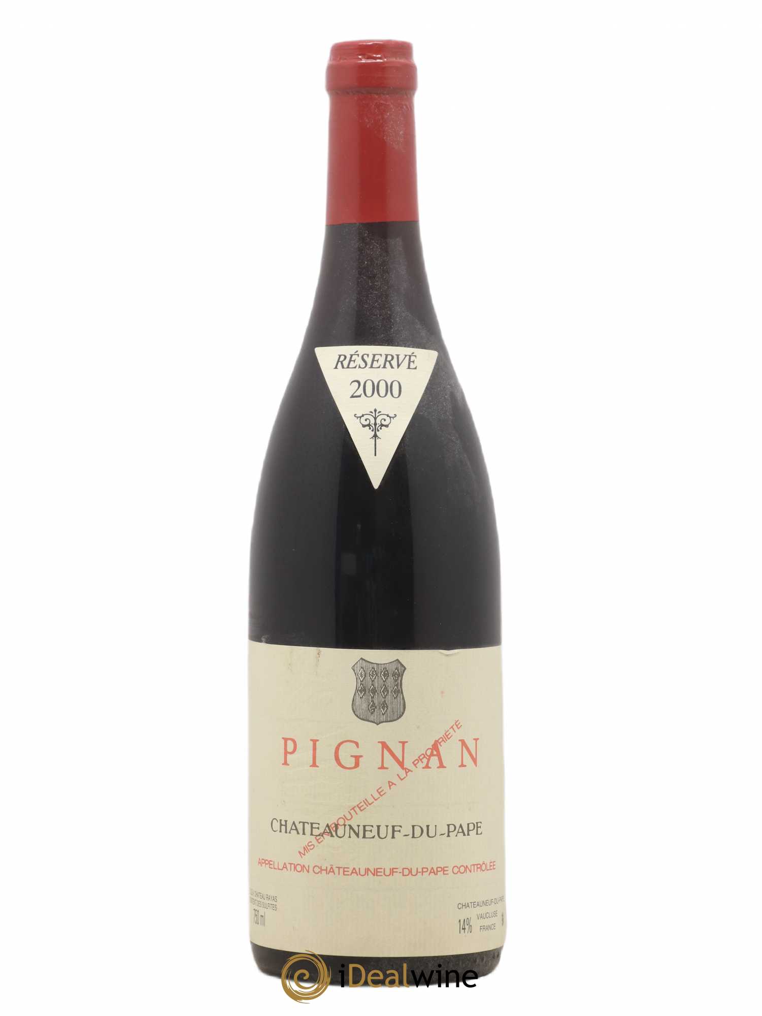 Châteauneuf-du-Pape Pignan Emmanuel Reynaud 2000 - Lot de 1 bouteille - 0