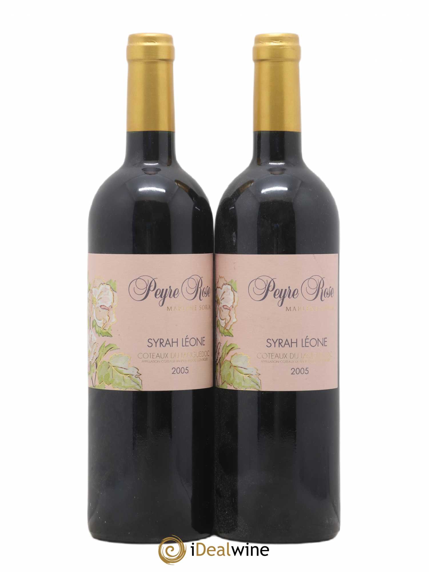 Coteaux du Languedoc Domaine Peyre Rose Belle Léone (anciennement Syrah Léone) Marlène Soria 2005 - Lot de 2 bouteilles - 0