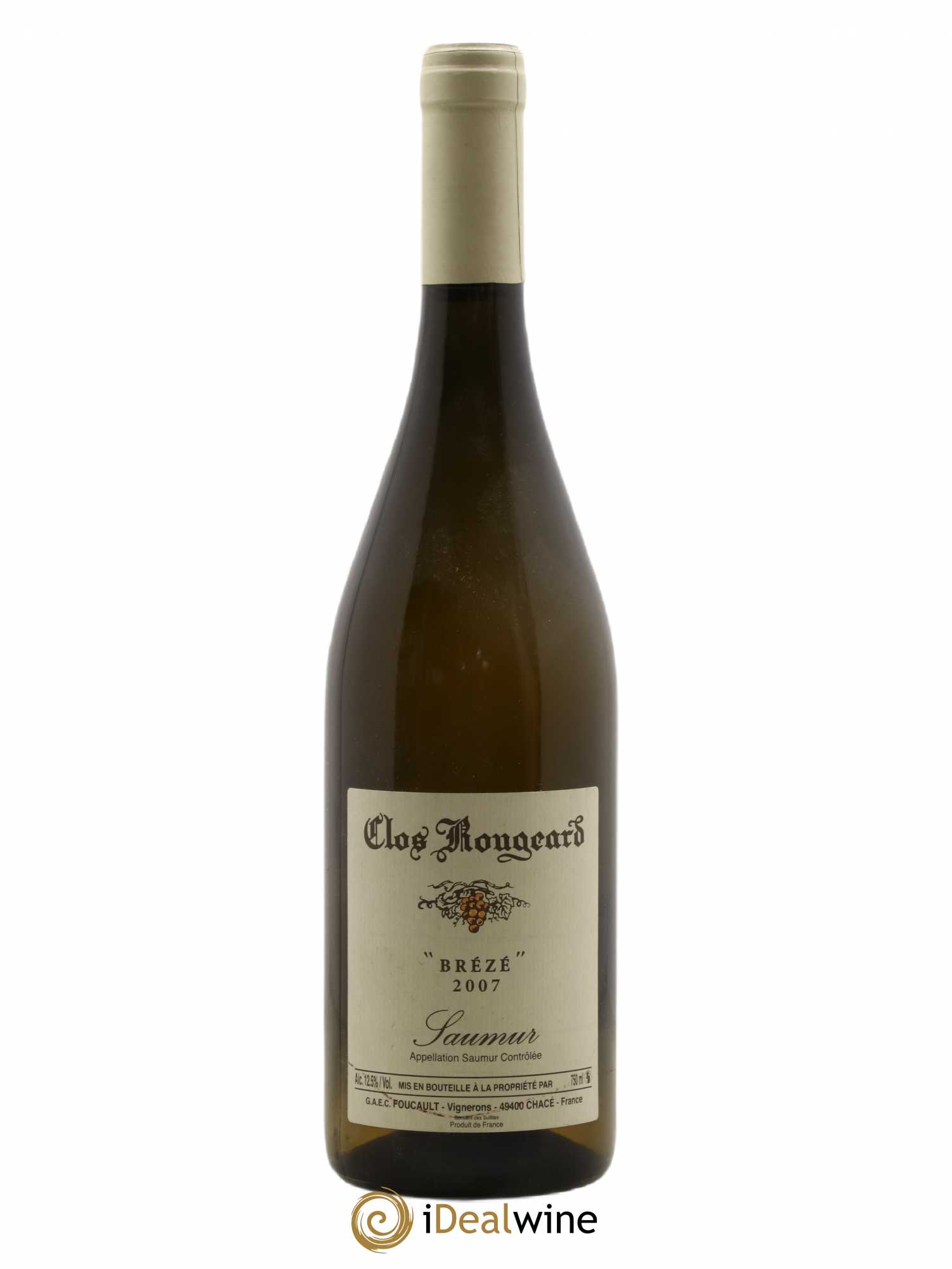 Saumur Brézé Clos Rougeard 2007 - Lot de 1 bouteille - 0