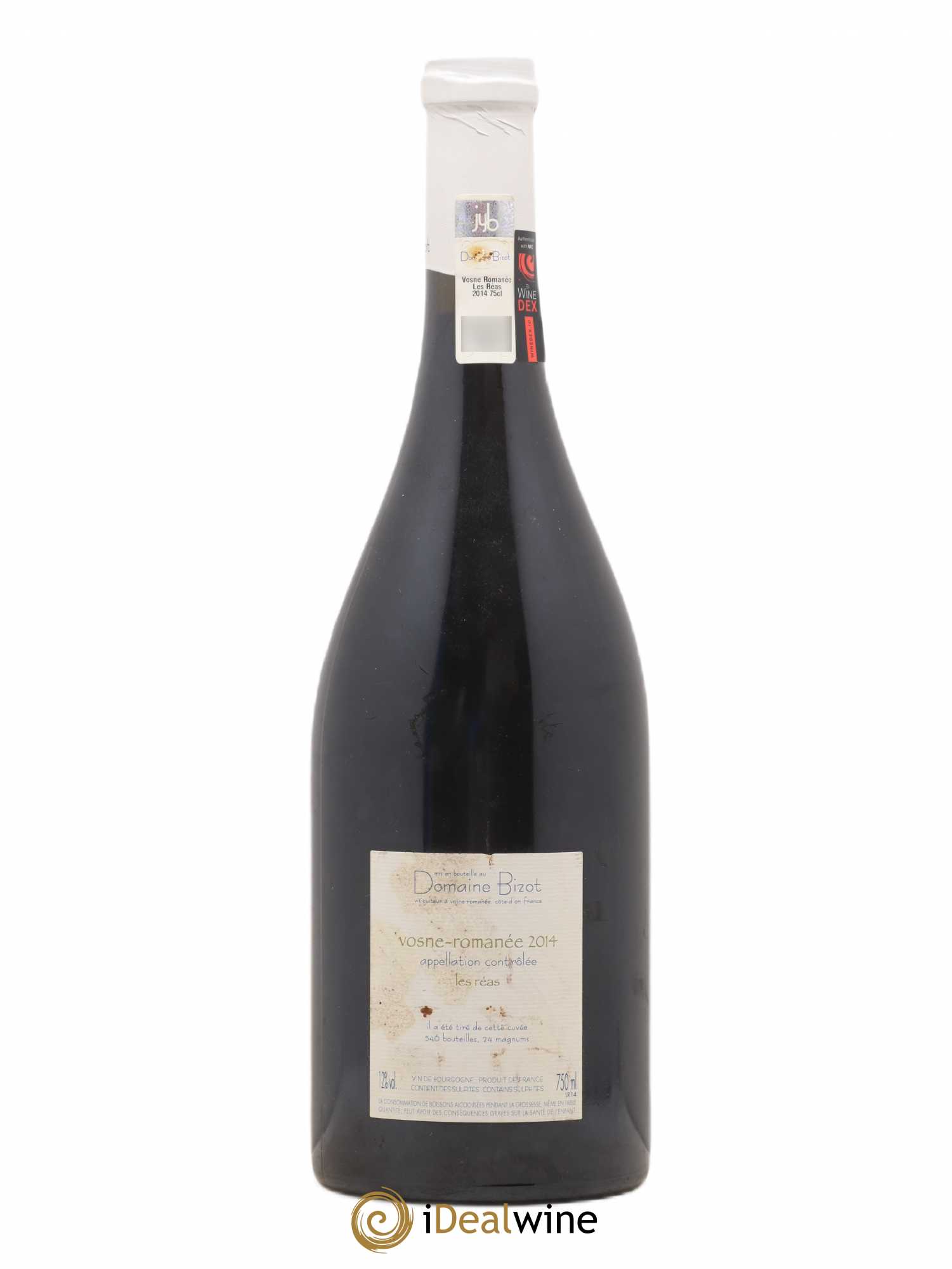 Vosne-Romanée Les Réas Bizot (Domaine) 2014 - Lot de 1 bouteille - 1