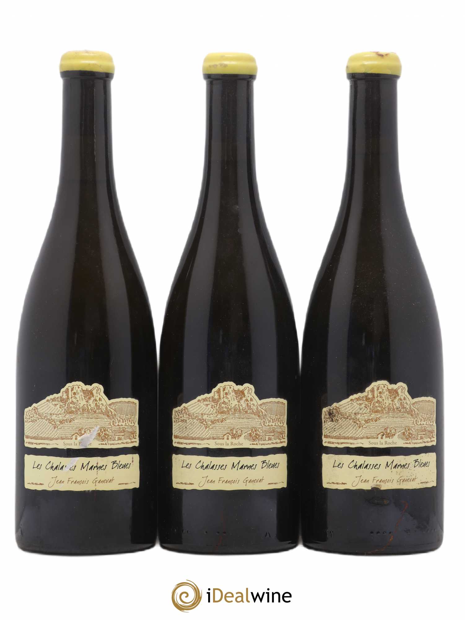 Côtes du Jura Les Chalasses Marnes Bleues Jean-François Ganevat (Domaine) 2012 - Lot de 3 bouteilles - 0