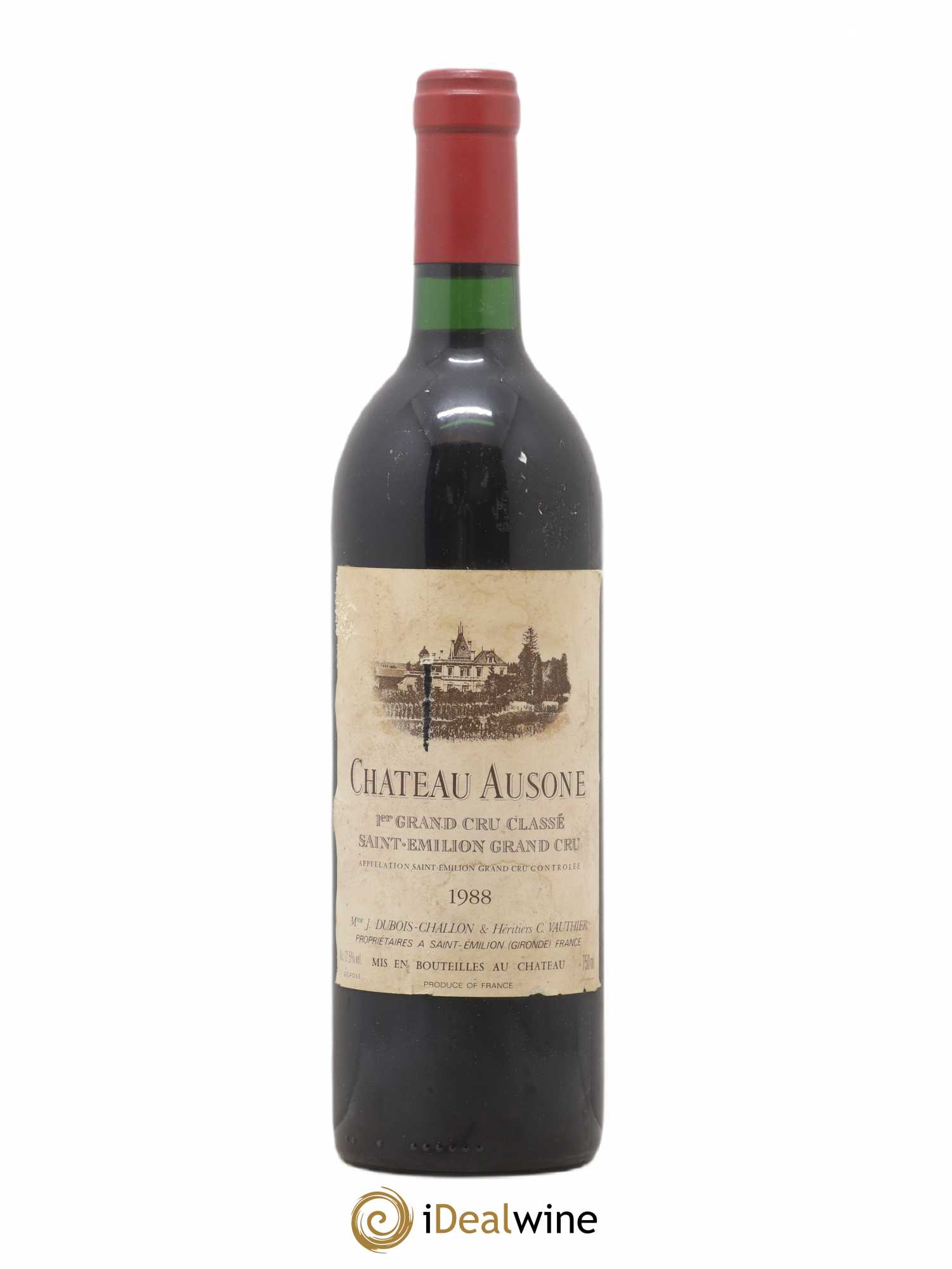 Château Ausone 1er Grand Cru Classé A 1988 - Lot de 1 bouteille - 0