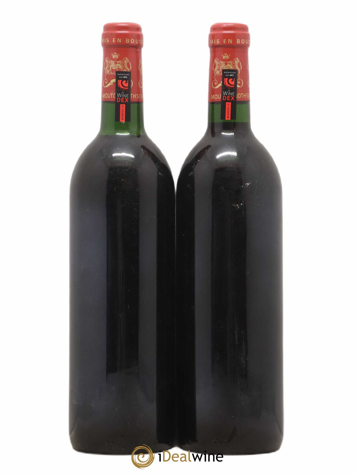 Château Mouton Rothschild 1er Grand Cru Classé 1986 - Lot de 2 bouteilles - 1
