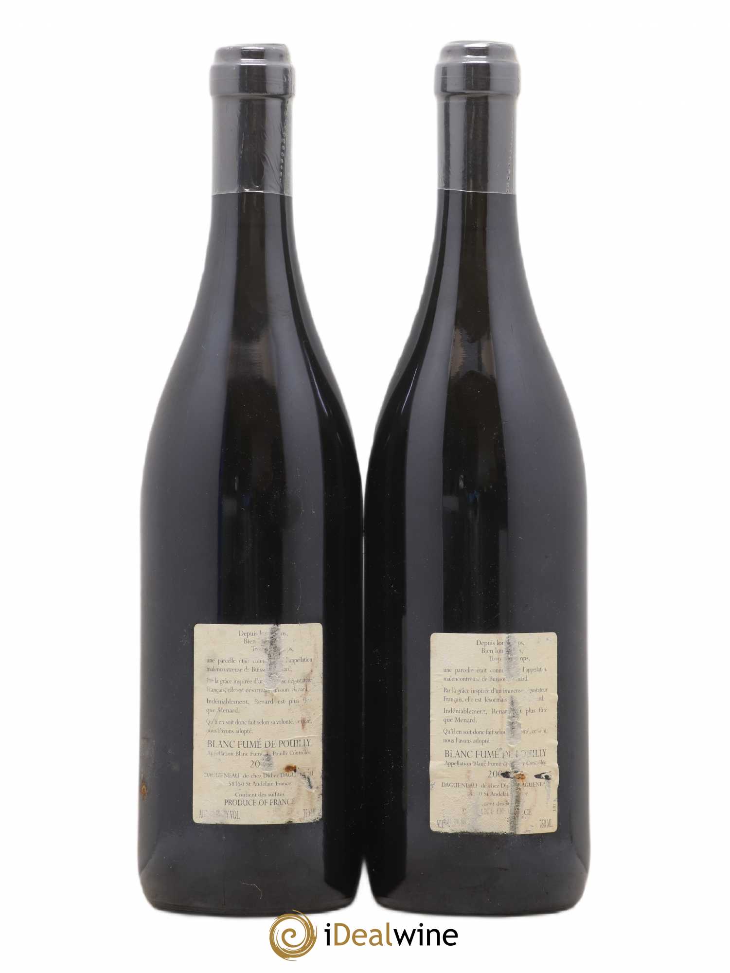 Pouilly-Fumé Buisson Renard Dagueneau (Domaine Didier - Louis-Benjamin) 2004 - Lot of 1 bottle - 1