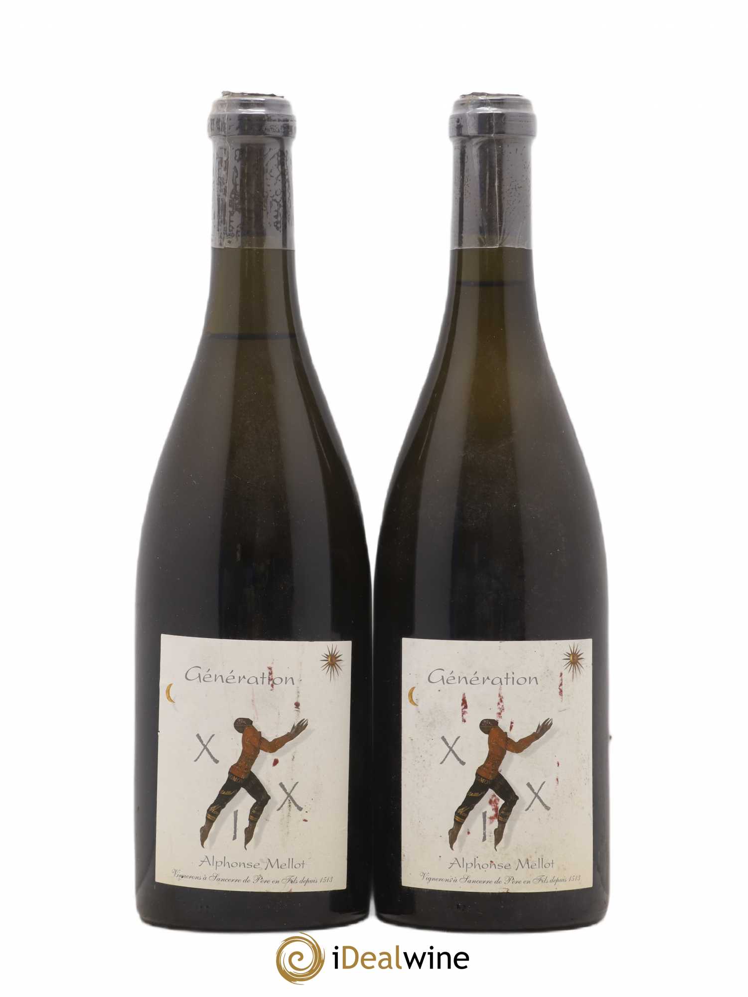 Sancerre Génération XIX Alphonse Mellot 2002 - Lot de 2 bouteilles - 0