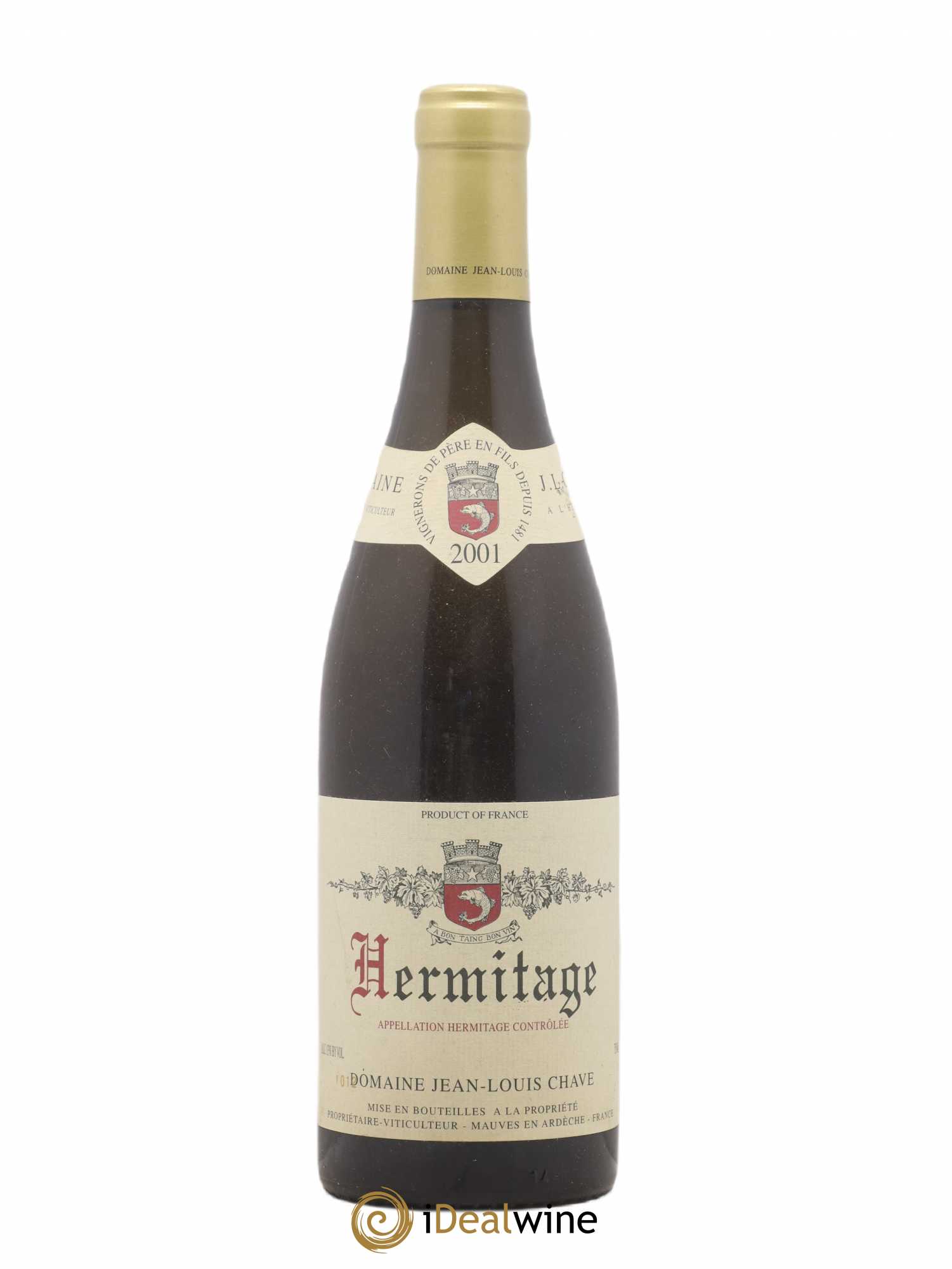 Hermitage Jean-Louis Chave 2001 - Lot de 1 bouteille - 0