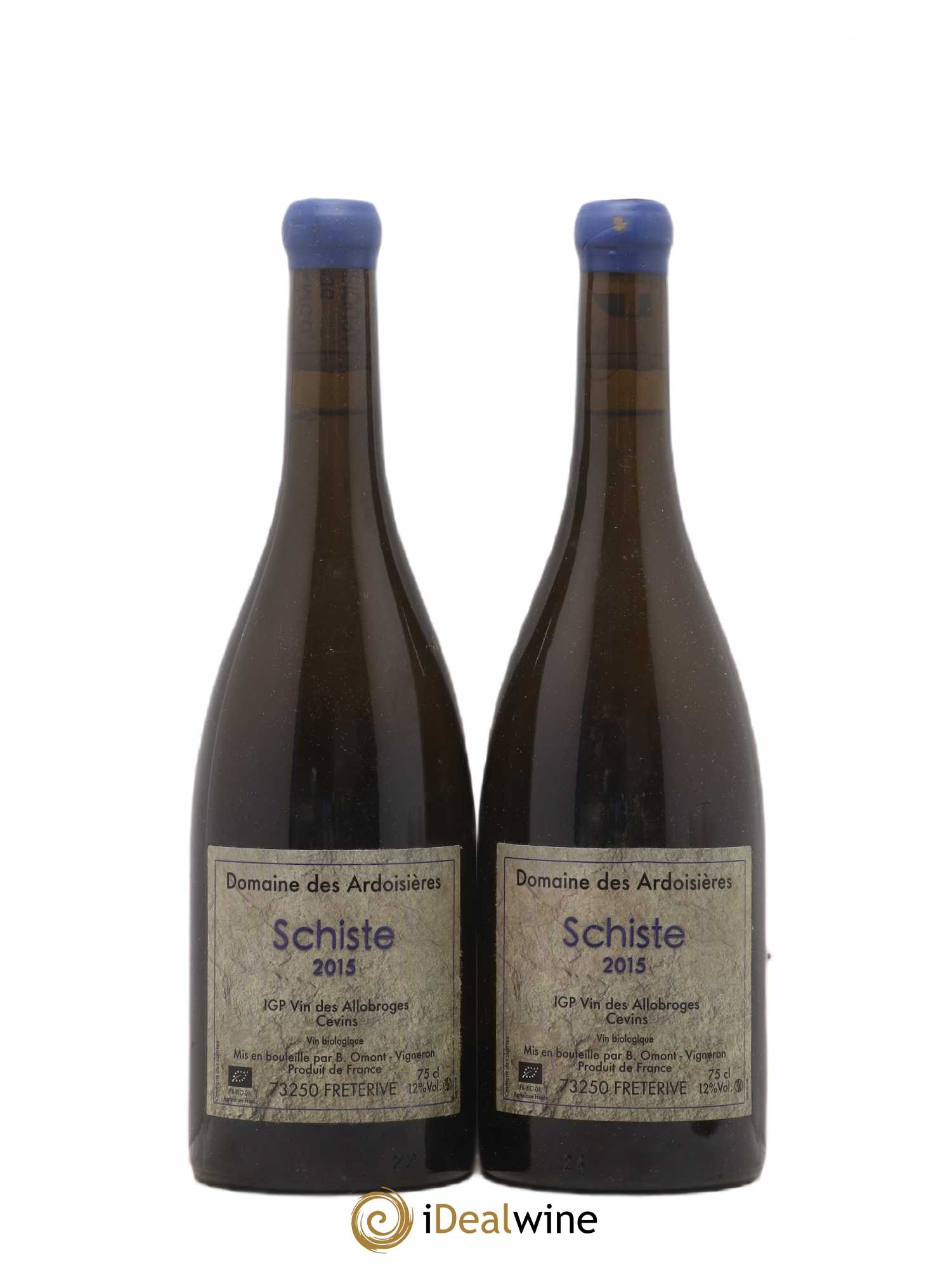 Vin des Allobroges Cevins Schiste Ardoisières (Domaine des) 2015 - Lot de 2 bouteilles - 0