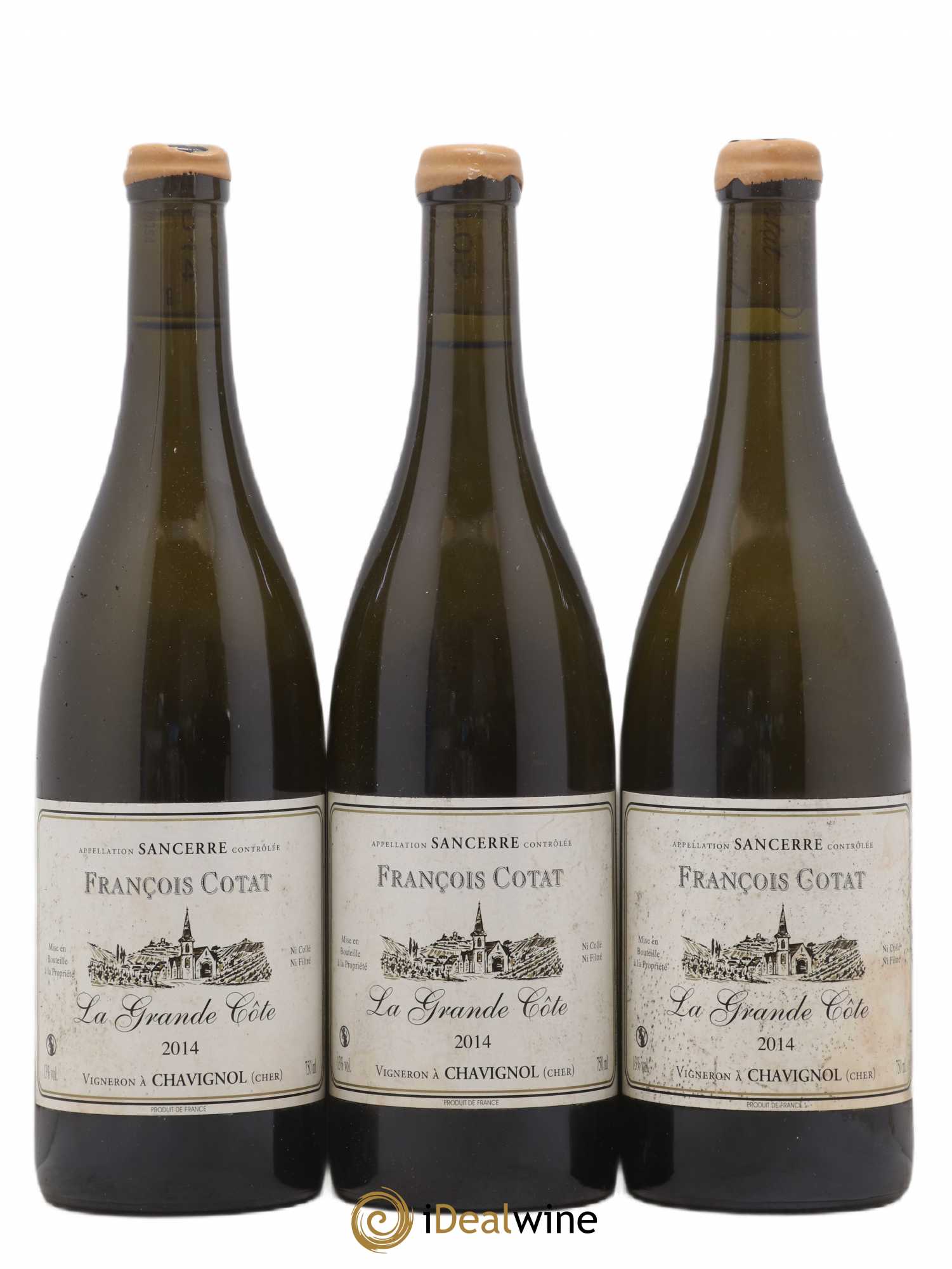 Sancerre La Grande Côte François Cotat 2014 - Lot de 3 bouteilles - 0