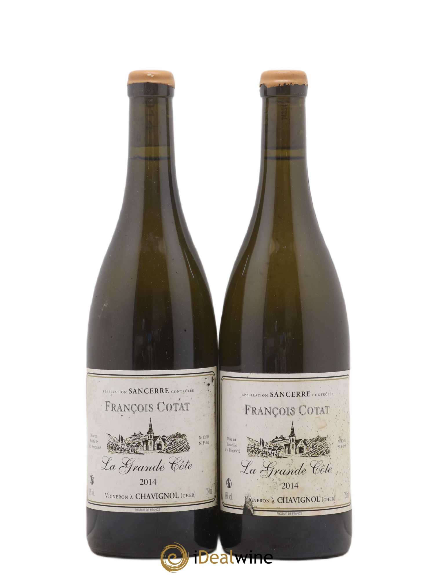 Sancerre La Grande Côte François Cotat 2014 - Lot de 2 bouteilles - 0