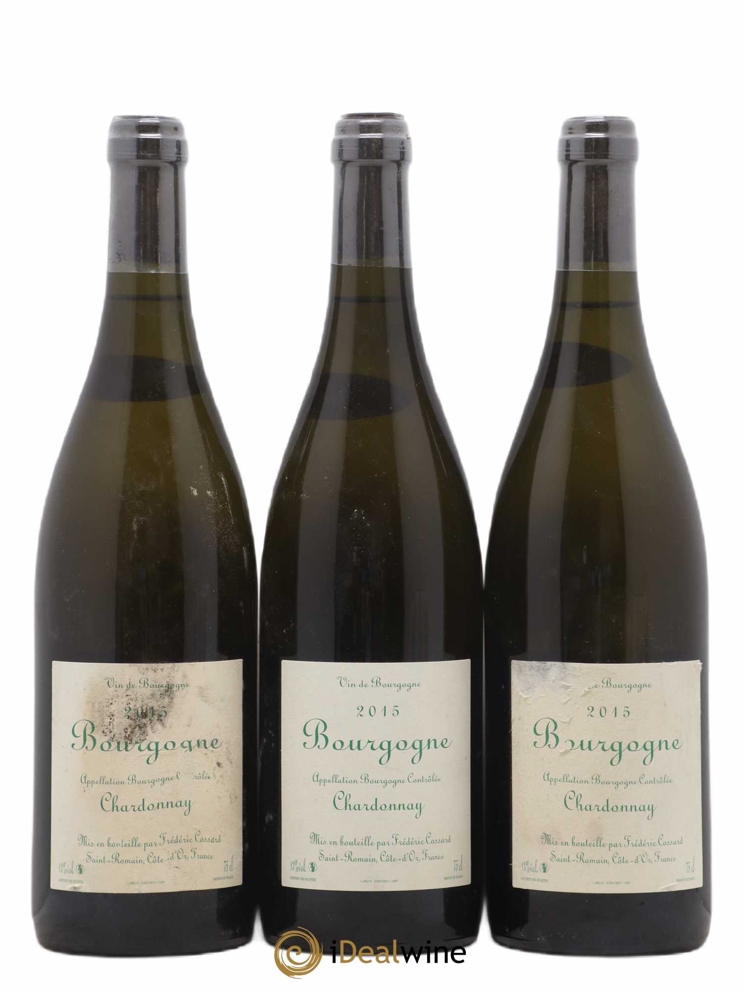Bourgogne Bigotes Domaine de Chassorney - Frédéric Cossard 2015 - Lot de 3 bouteilles - 1