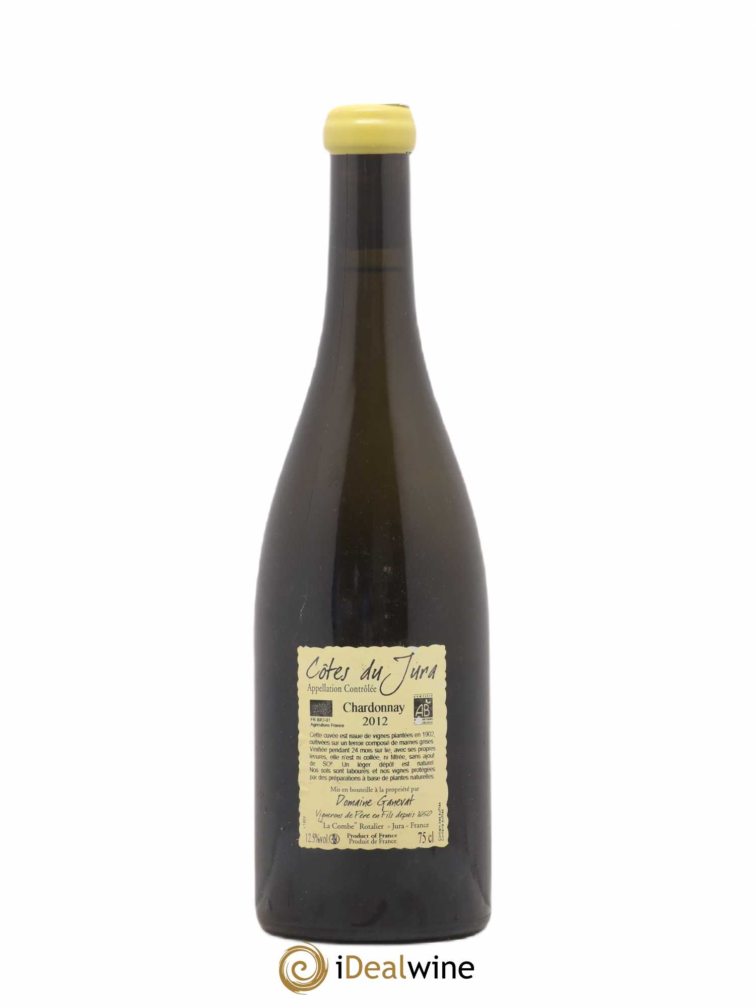 Côtes du Jura Les Chalasses Vieilles Vignes Jean-François Ganevat (Domaine) 2012 - Lot de 1 bouteille - 1