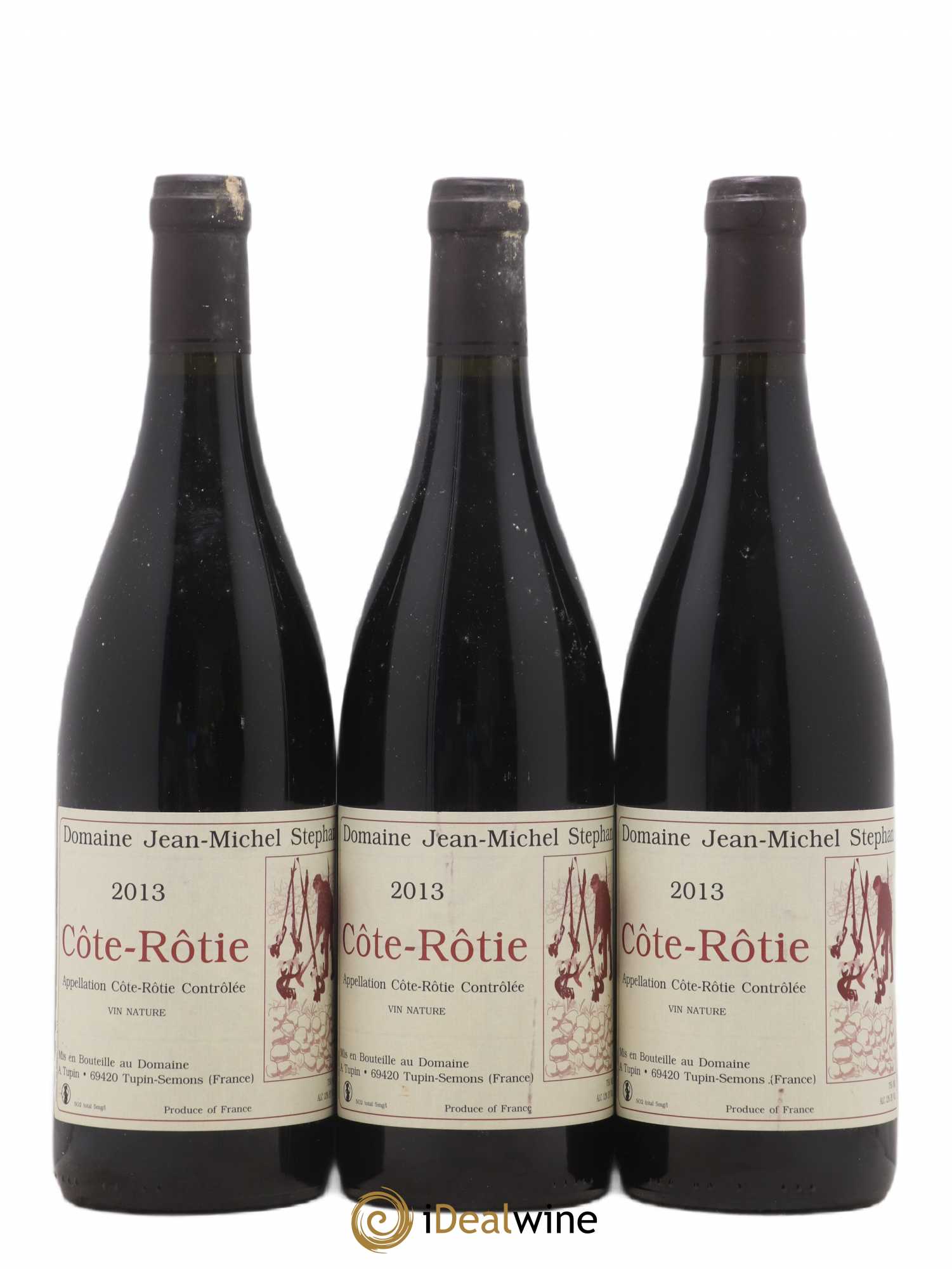 Côte-Rôtie Jean-Michel Stephan 2013 - Lot de 3 bouteilles - 0