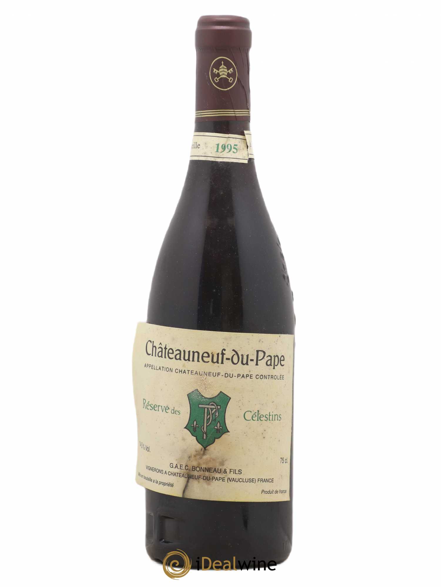 Châteauneuf-du-Pape Réserve des Célestins Henri Bonneau & Fils 1995 - Lot de 1 bouteille - 0