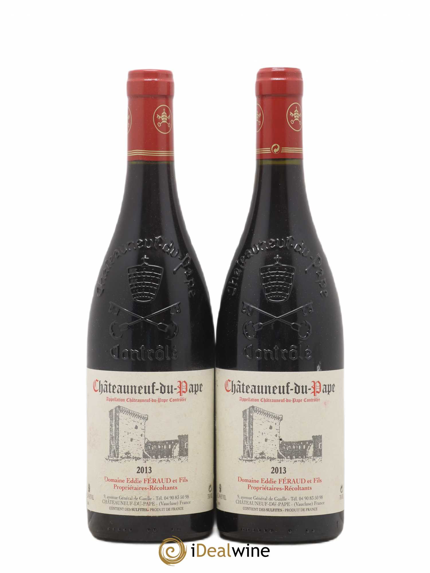 Châteauneuf-du-Pape Eddie Féraud 2013 - Lot de 2 bouteilles - 0