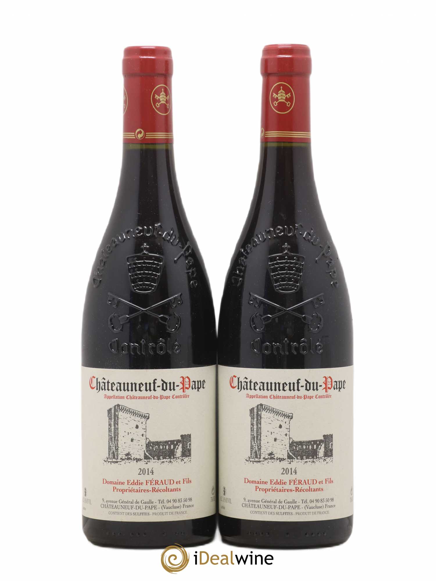 Châteauneuf-du-Pape Eddie Féraud 2014 - Lot de 2 bouteilles - 0
