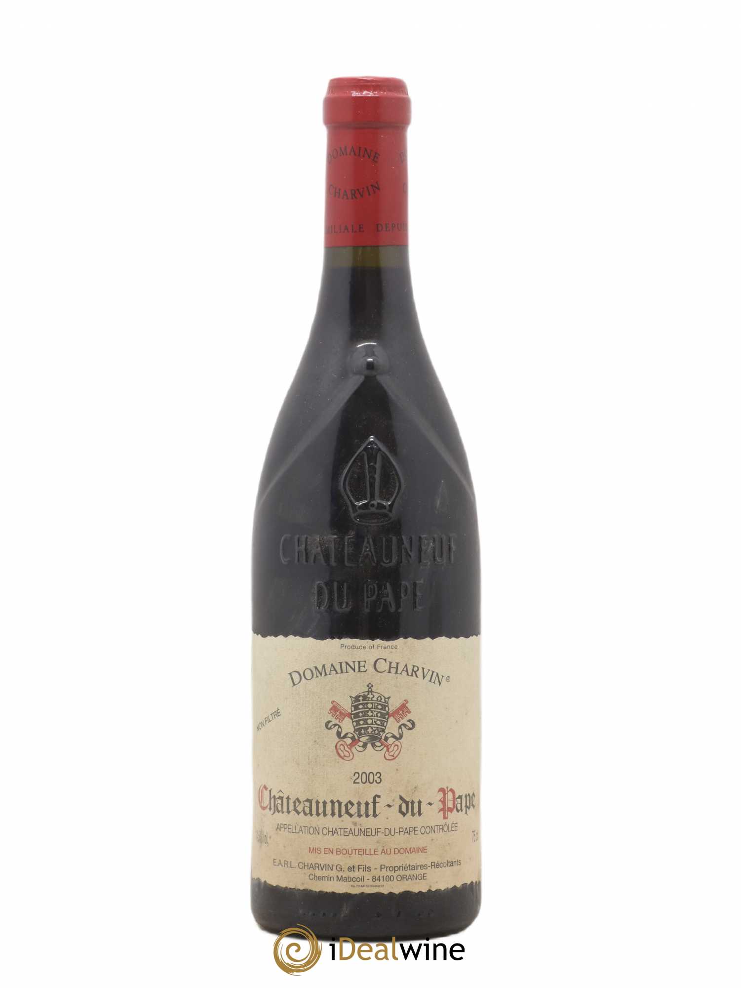 Châteauneuf-du-Pape Charvin (Domaine) 2003 - Lot de 1 bouteille - 0