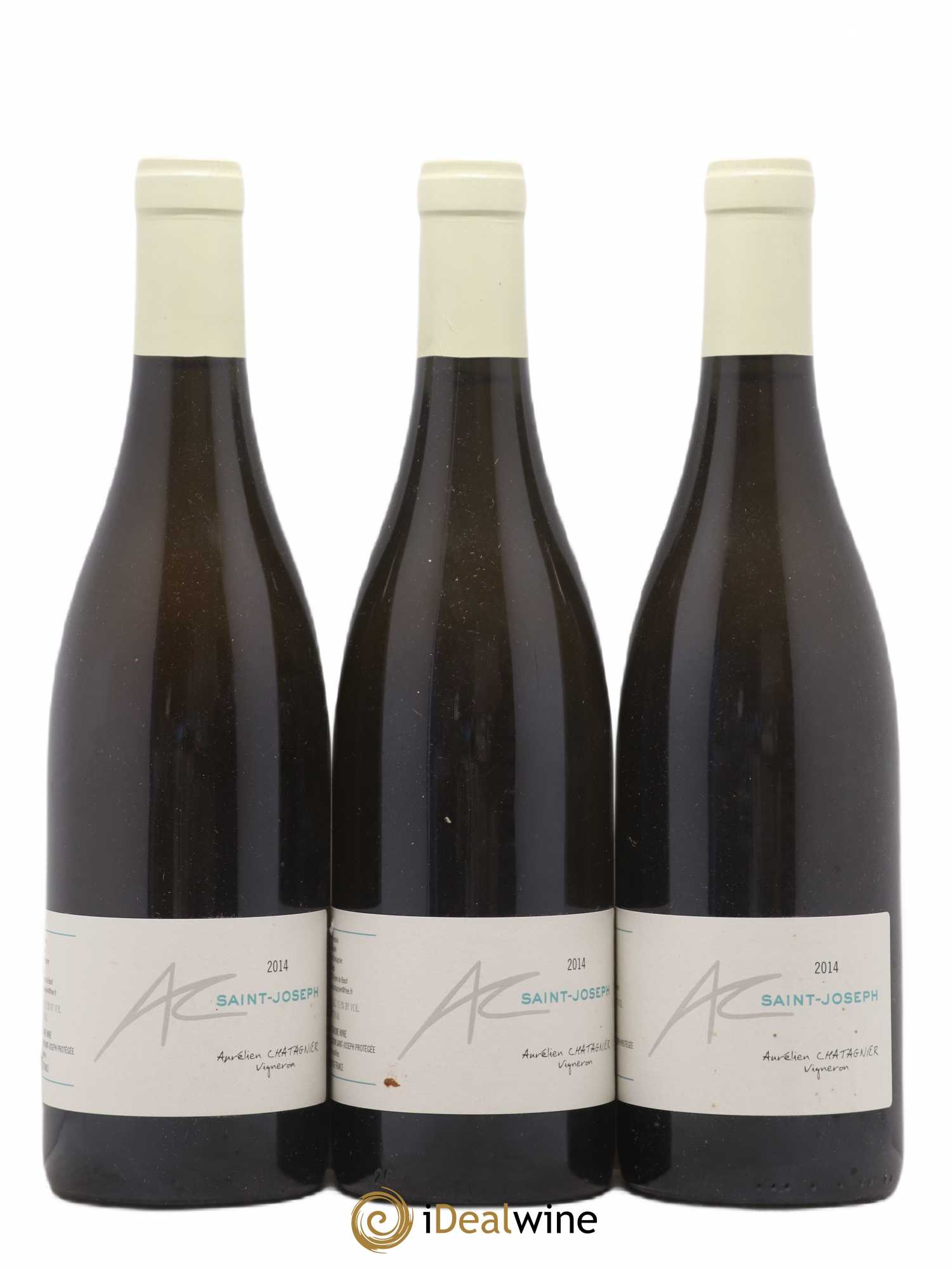 Saint-Joseph Aurelien Chatagnier 2014 - Lot de 3 bouteilles - 0