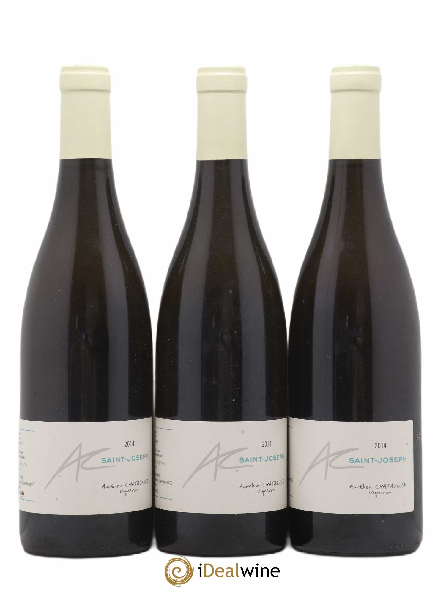 Saint-Joseph Aurelien Chatagnier 2014 - Lot de 3 bouteilles - 0
