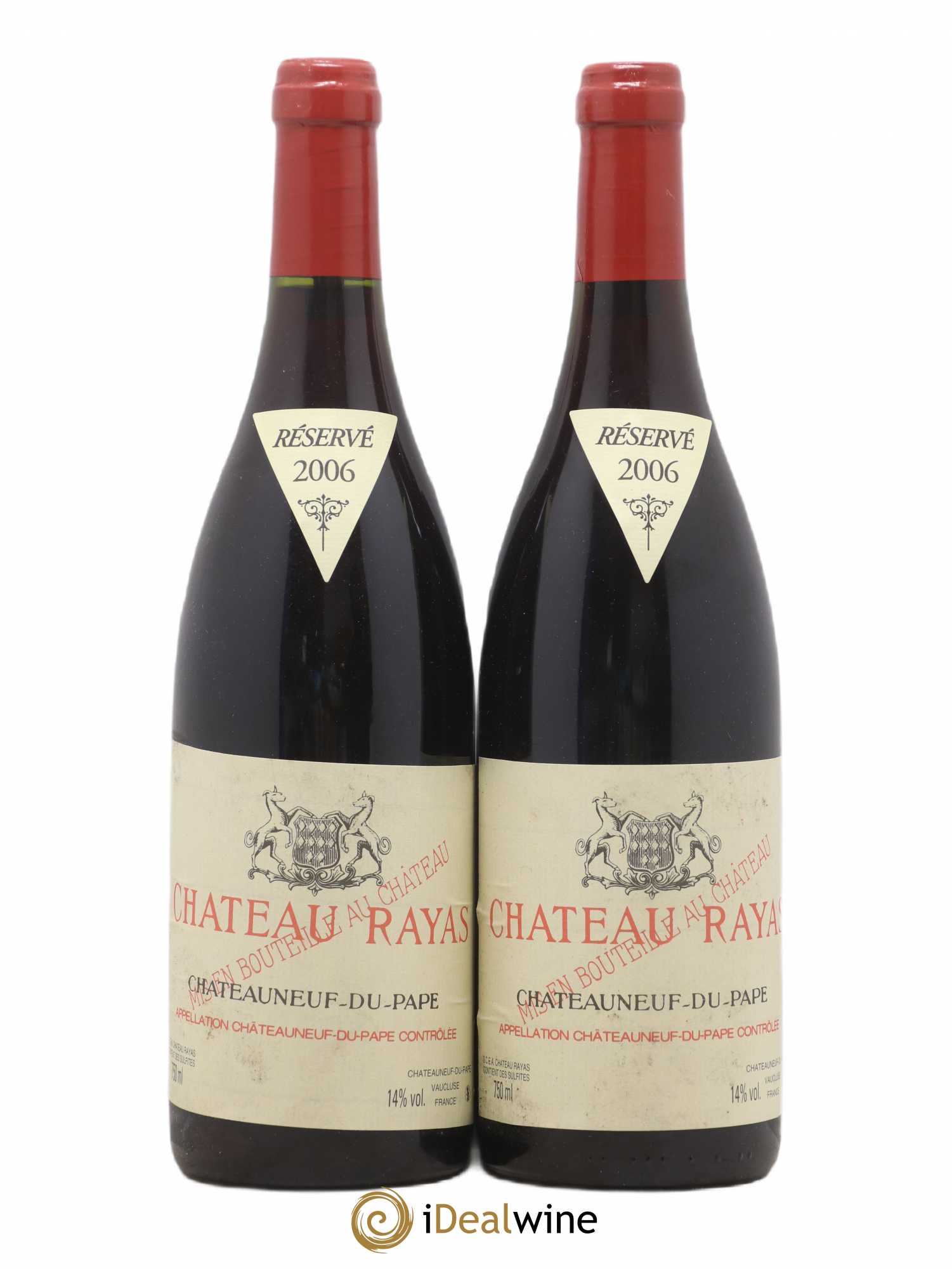 Châteauneuf-du-Pape Château Rayas Emmanuel Reynaud 2006 - Lot de 2 bouteilles - 0