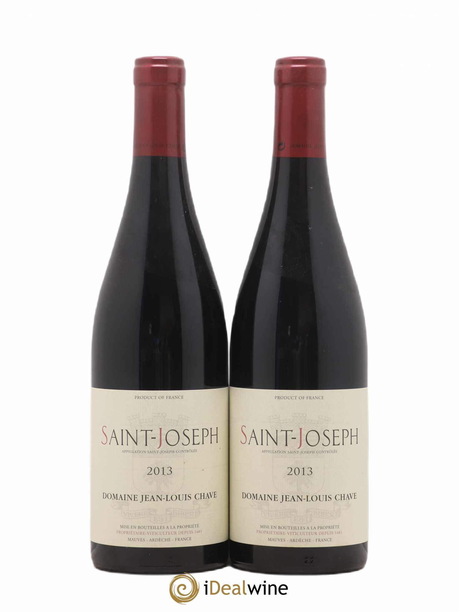 Saint-Joseph Jean-Louis Chave 2013 - Lot de 2 bouteilles - 0