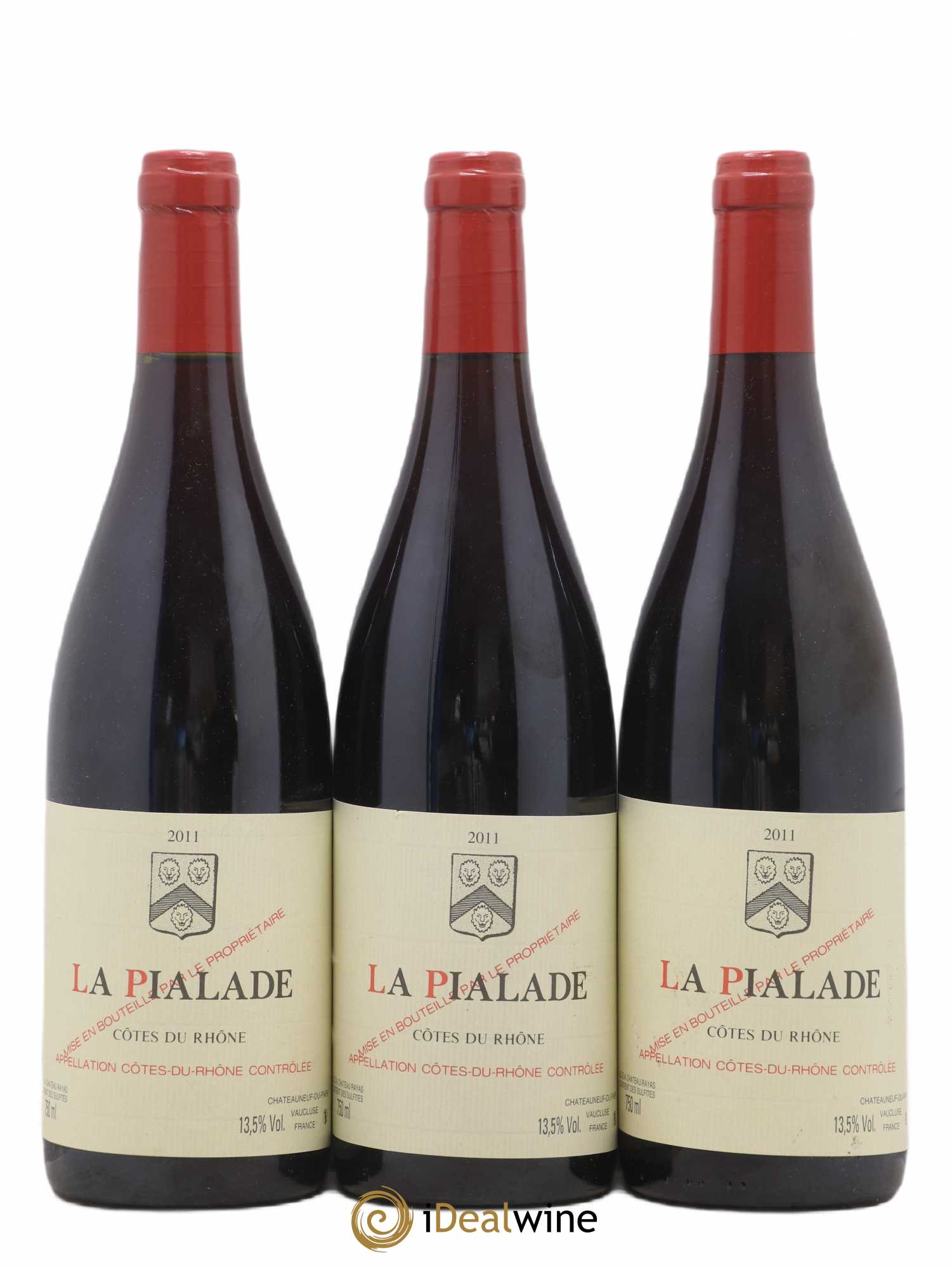 Côtes-du-Rhône La Pialade Emmanuel Reynaud 2011 - Lot de 3 bouteilles - 0