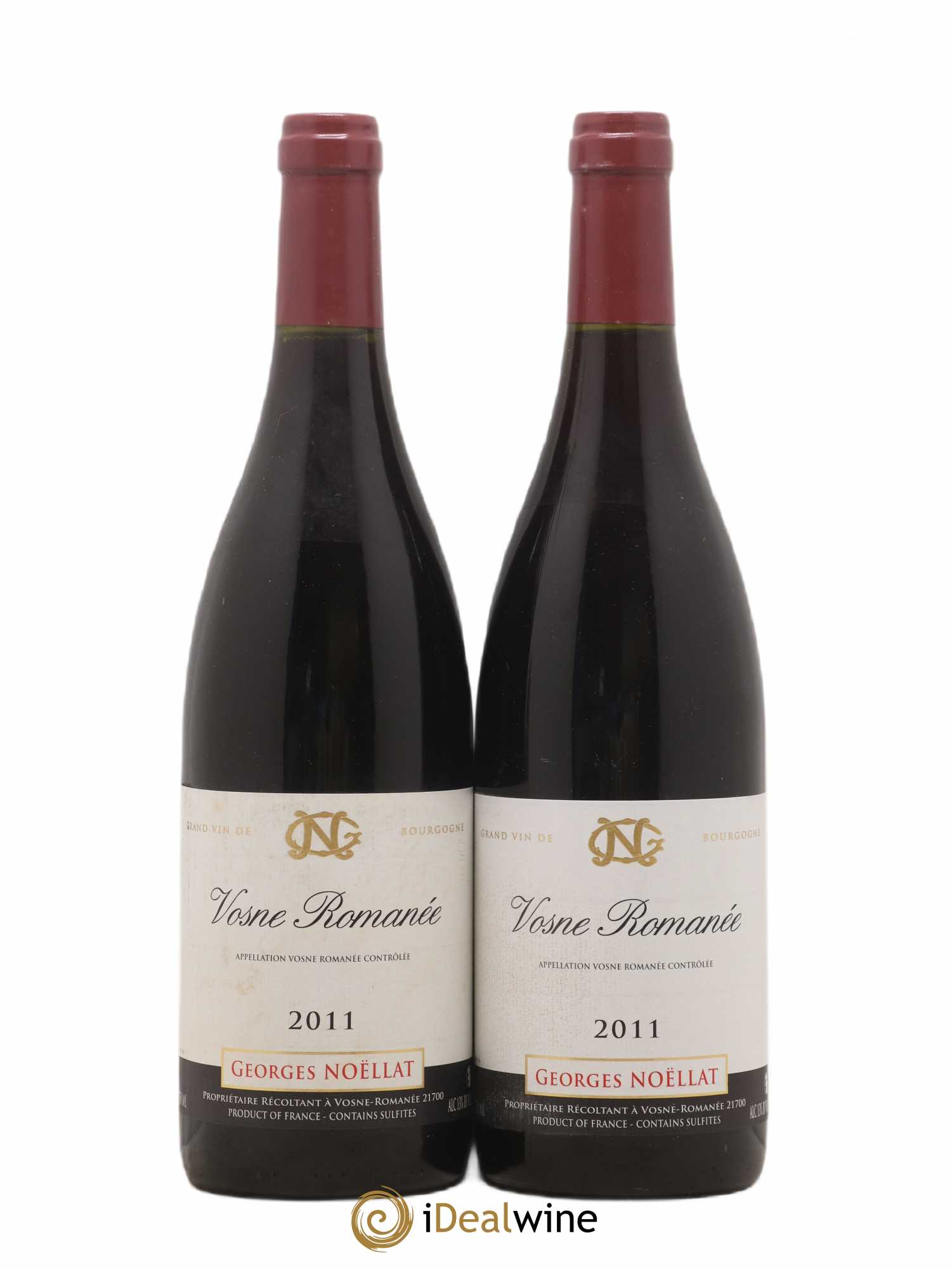 Vosne-Romanée Georges Noëllat (Domaine) 2011 - Lot de 2 bouteilles - 0
