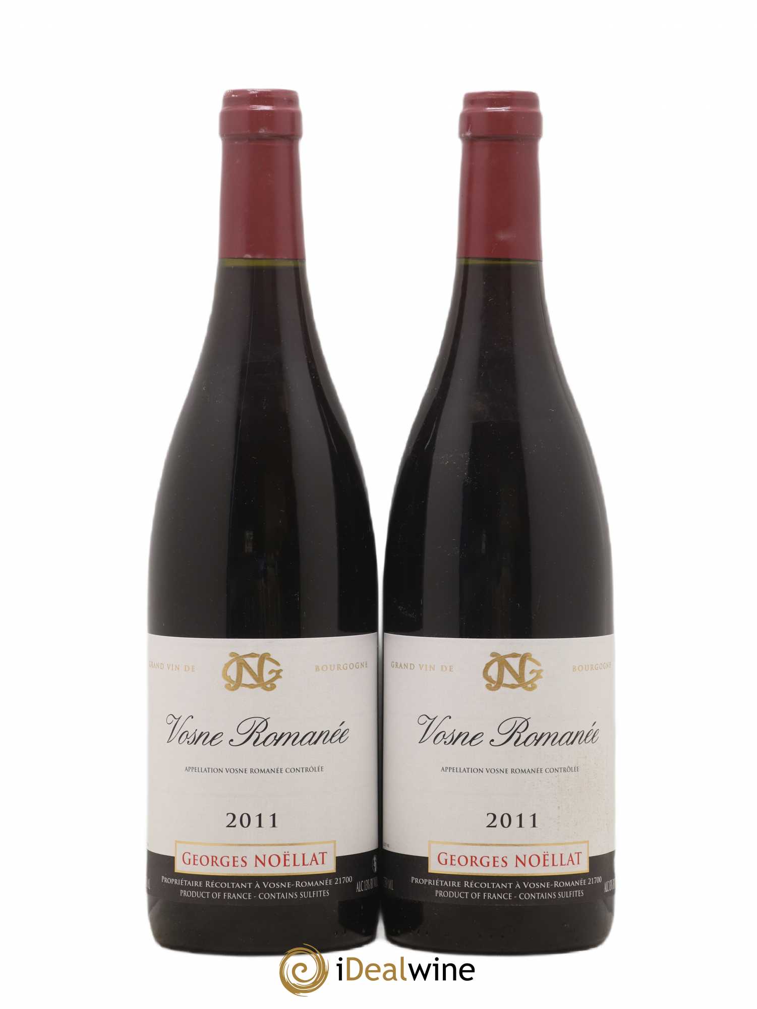 Vosne-Romanée Georges Noëllat (Domaine) 2011 - Lot de 2 bouteilles - 0