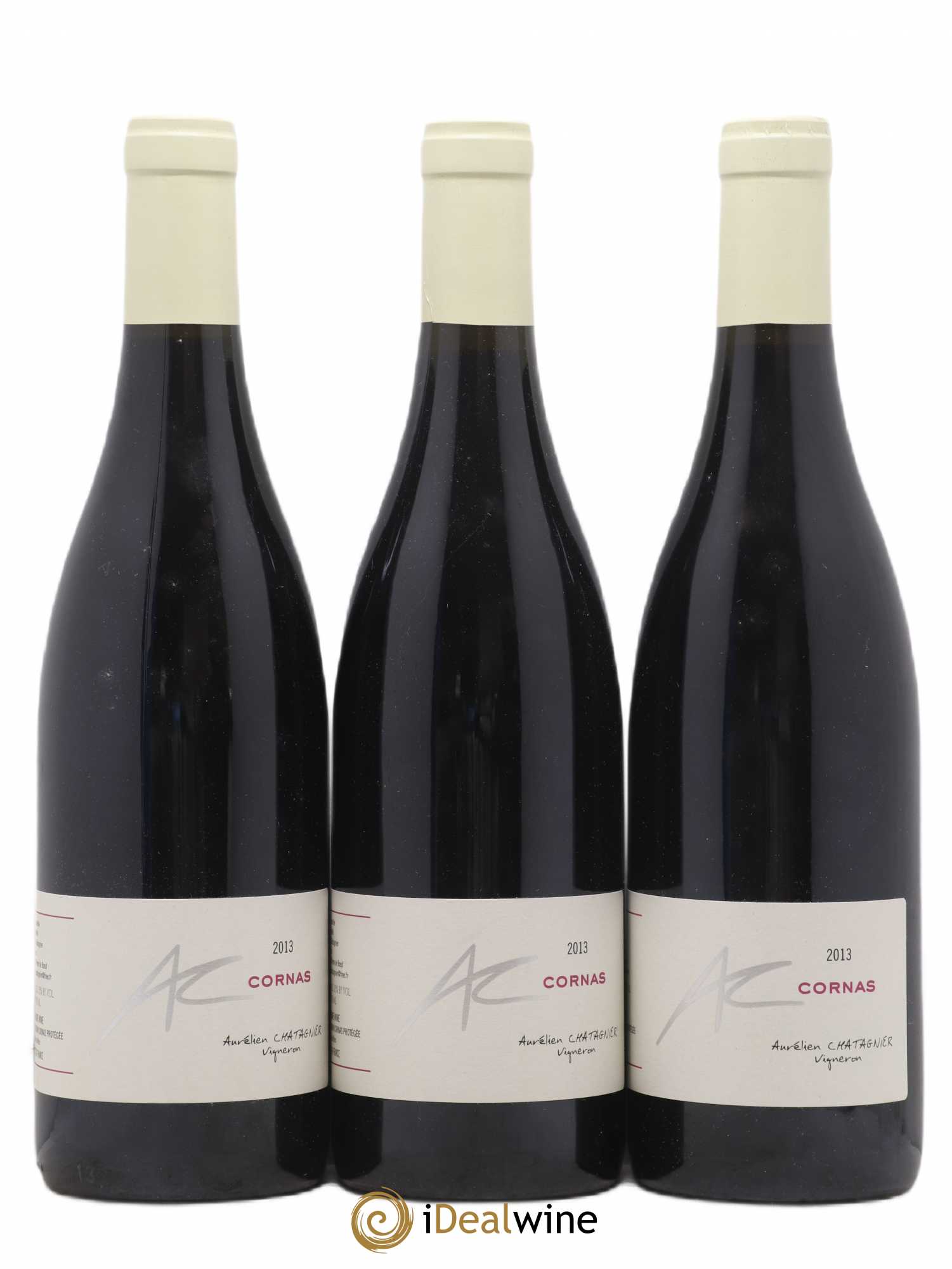 Cornas Aurelien Chatagnier 2013 - Lot de 3 bouteilles - 0