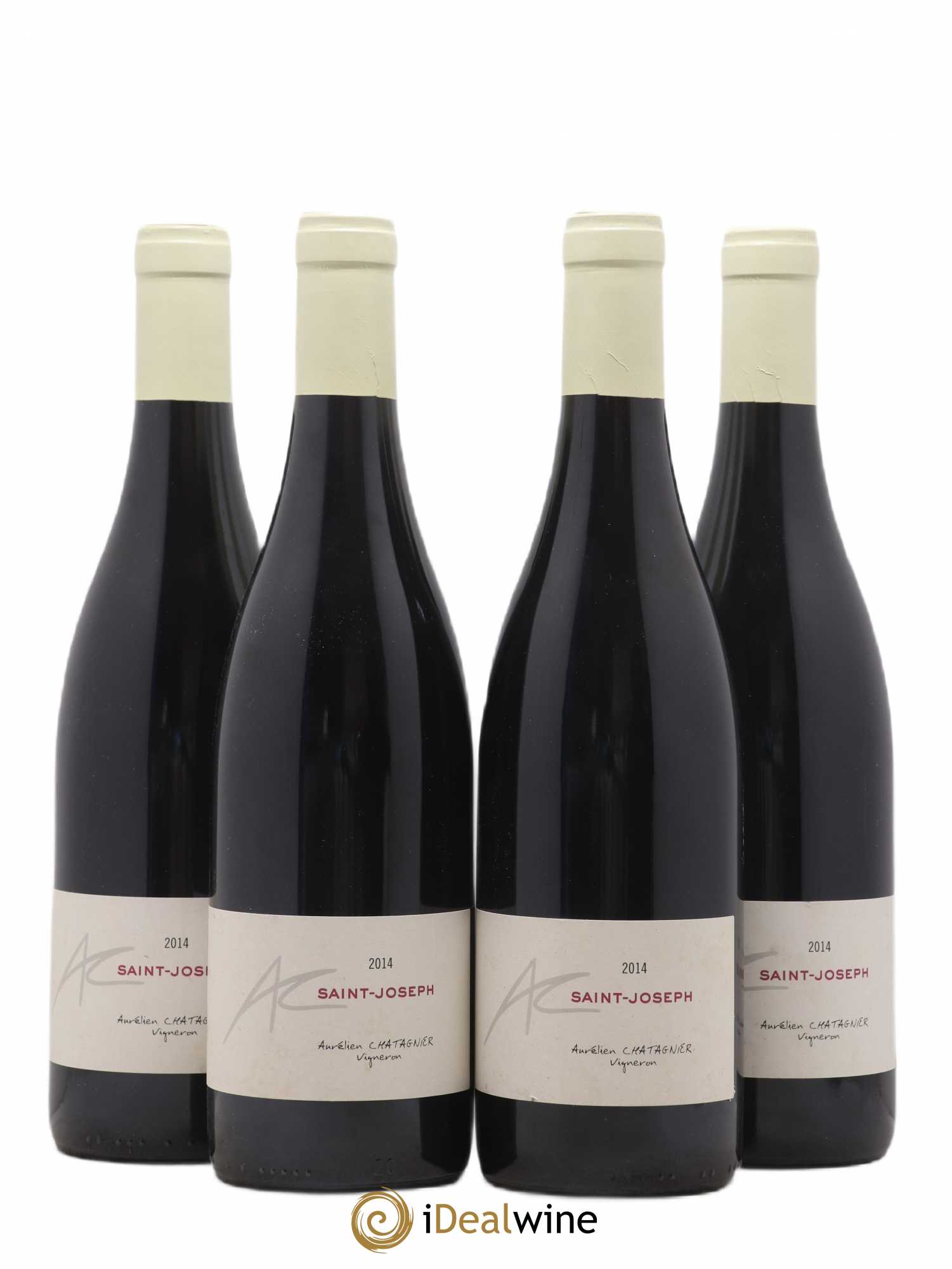 Saint-Joseph Aurelien Chatagnier 2014 - Lot de 4 bouteilles - 0