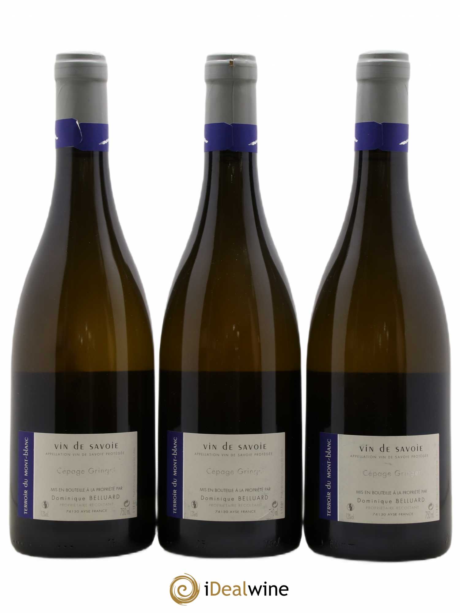 Vin de Savoie Le Feu Domaine Belluard 2013 - Lot de 3 bouteilles - 1