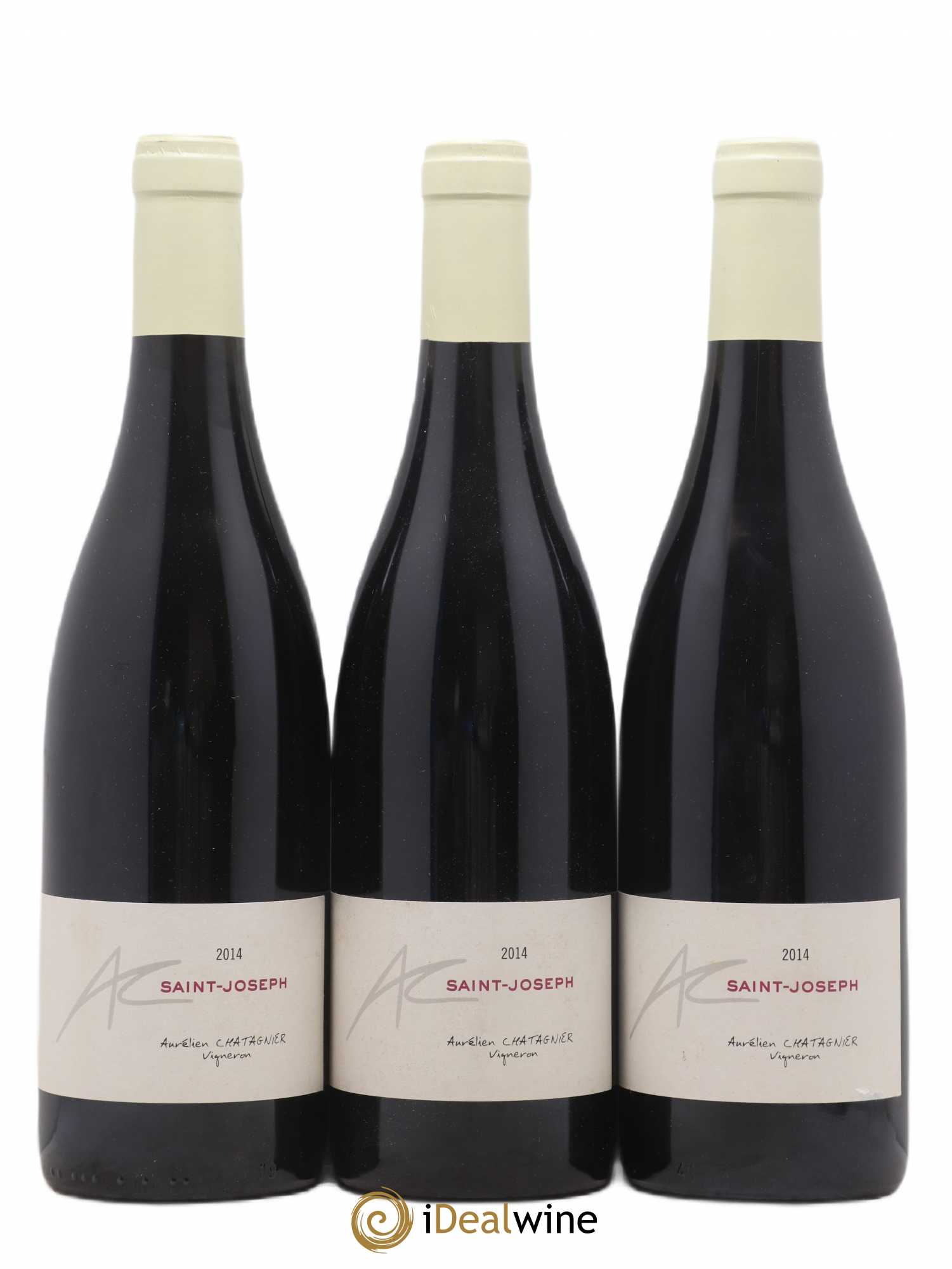 Saint-Joseph Aurelien Chatagnier 2014 - Lot de 3 bouteilles - 0