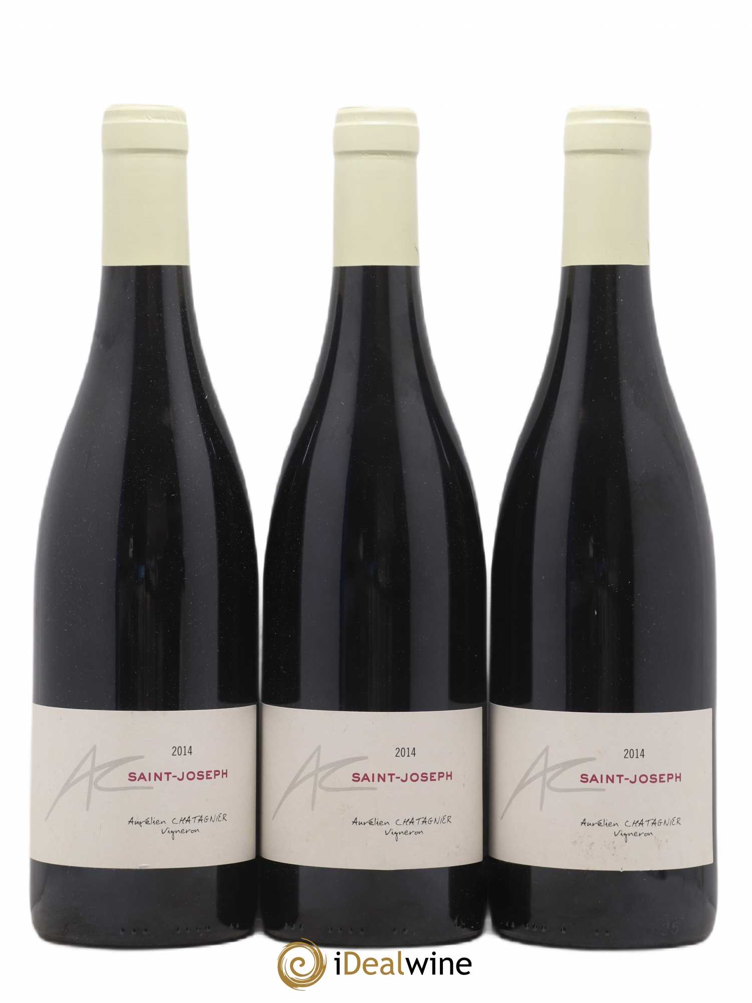 Saint-Joseph Aurelien Chatagnier 2014 - Lot de 3 bouteilles - 0