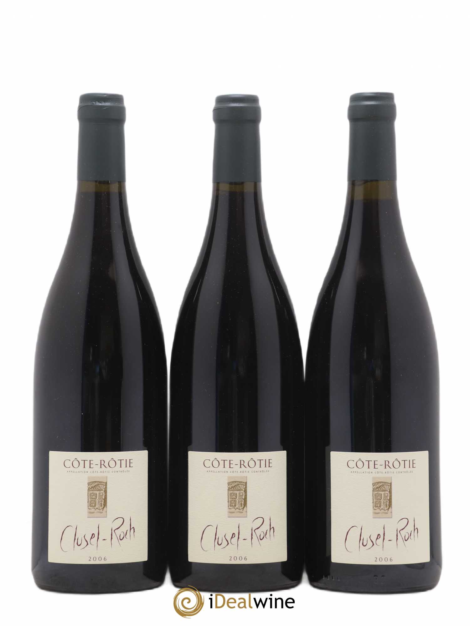 Côte-Rôtie Clusel-Roch 2006 - Posten von 3 Flaschen - 0