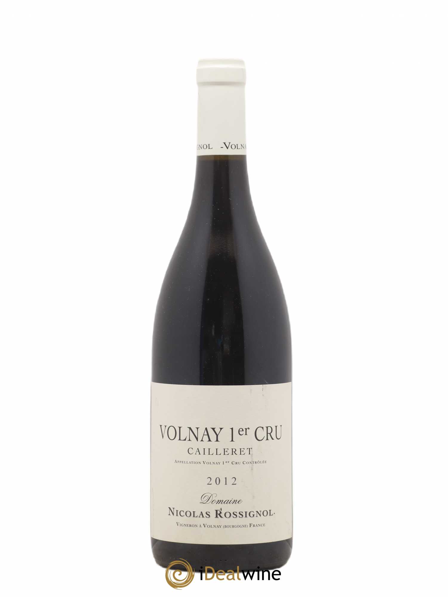 Volnay 1er Cru Caillerets Nicolas Rossignol 2012 - Lot de 1 bouteille - 0