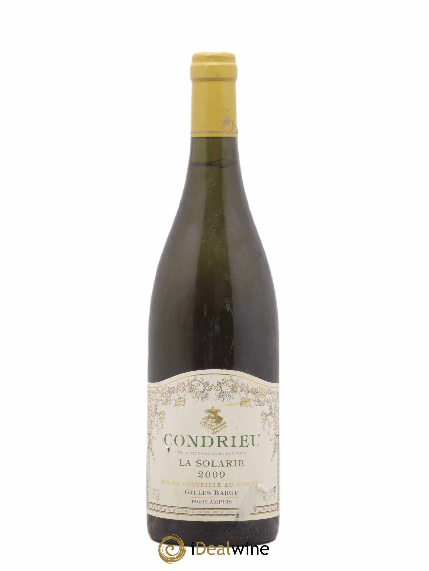 Condrieu Barge Solarie 2009 - Posten von 1 Flasche - 0