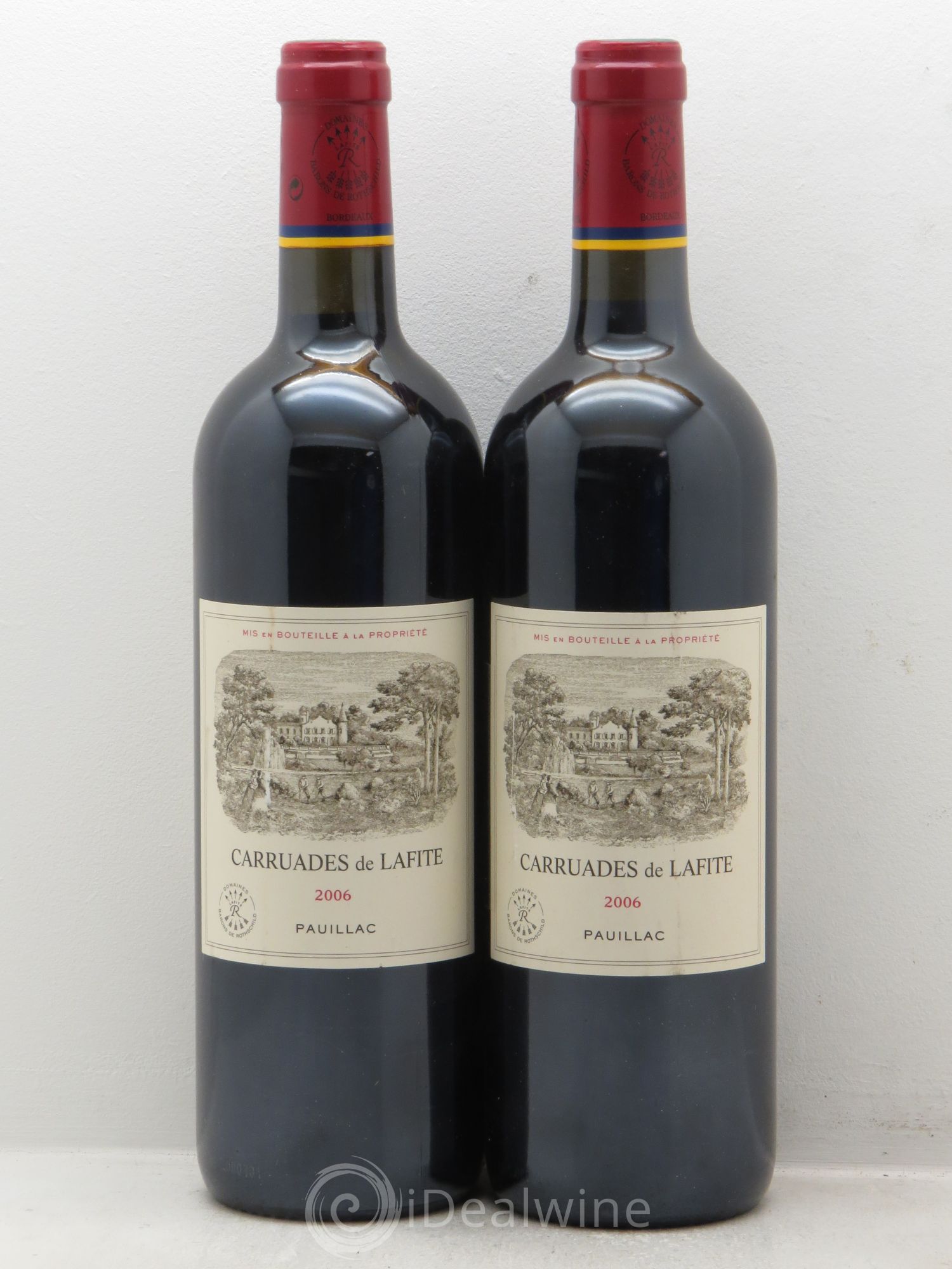 Carruades de Lafite Rothschild Second Vin 2006 - Lot de 2 bouteilles - 0